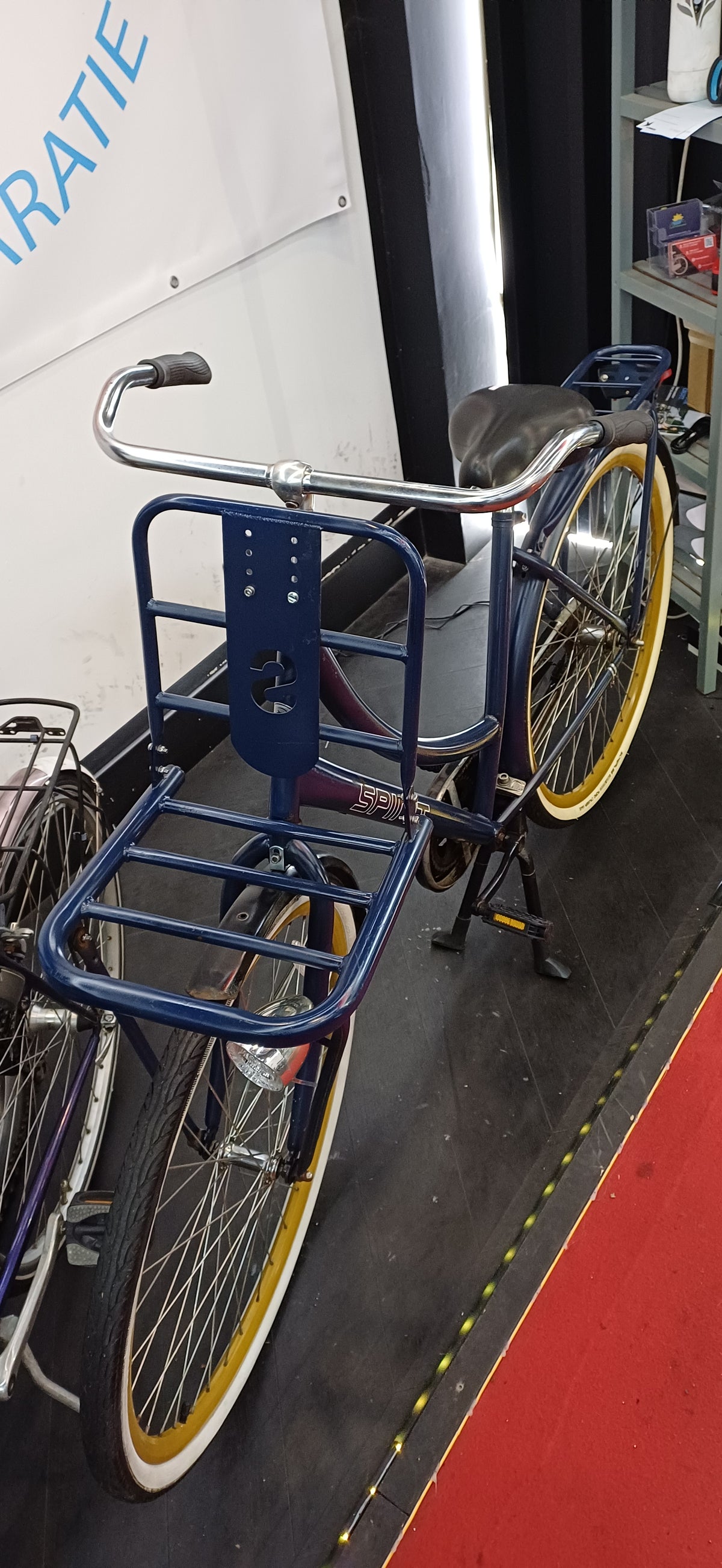 SPIRIT Omafiets + 1 maand garantie, 57 cm, 1 speed