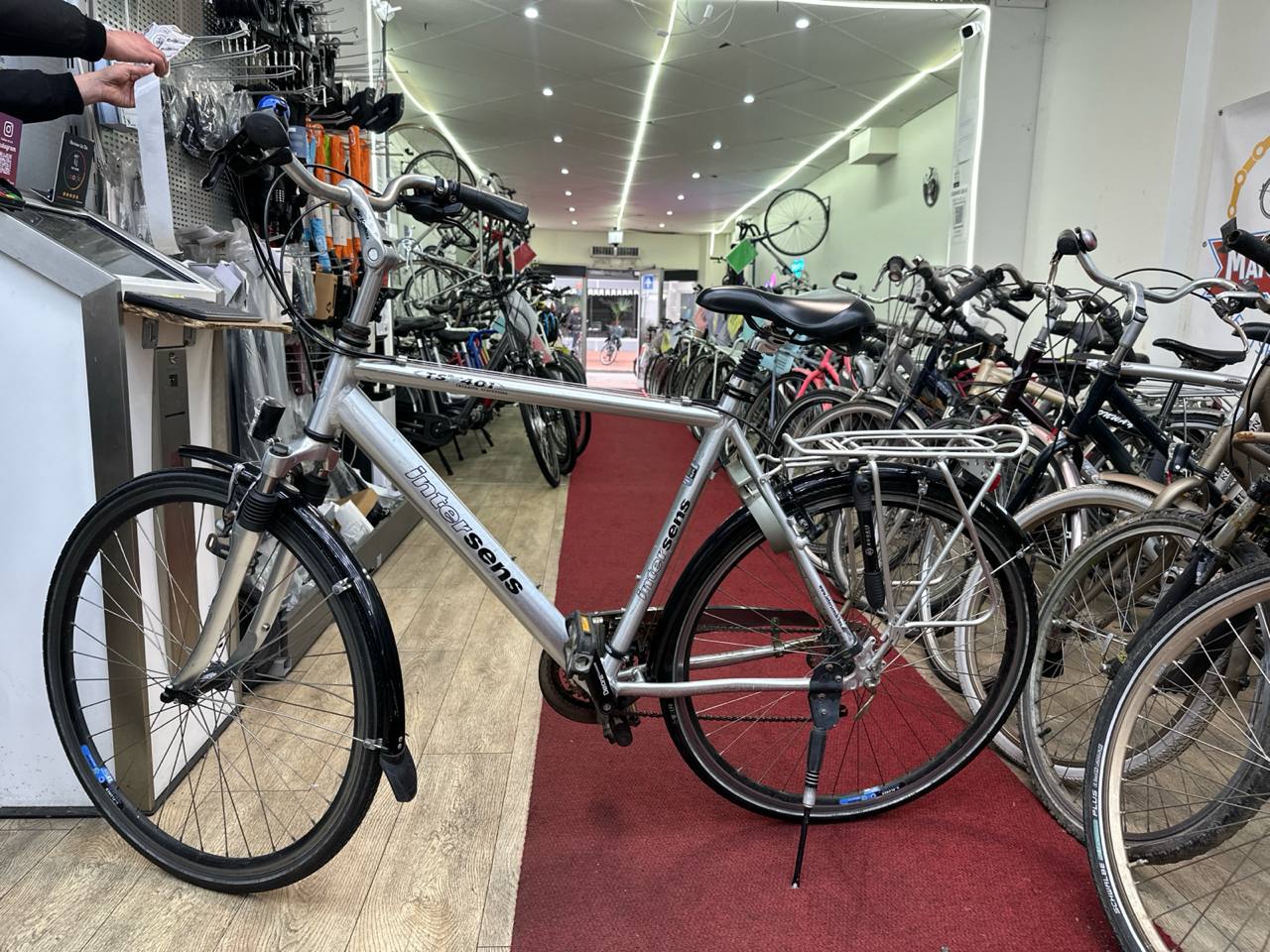 Intersens Herenfiets + 1 maand garantie, 56, 9 speed