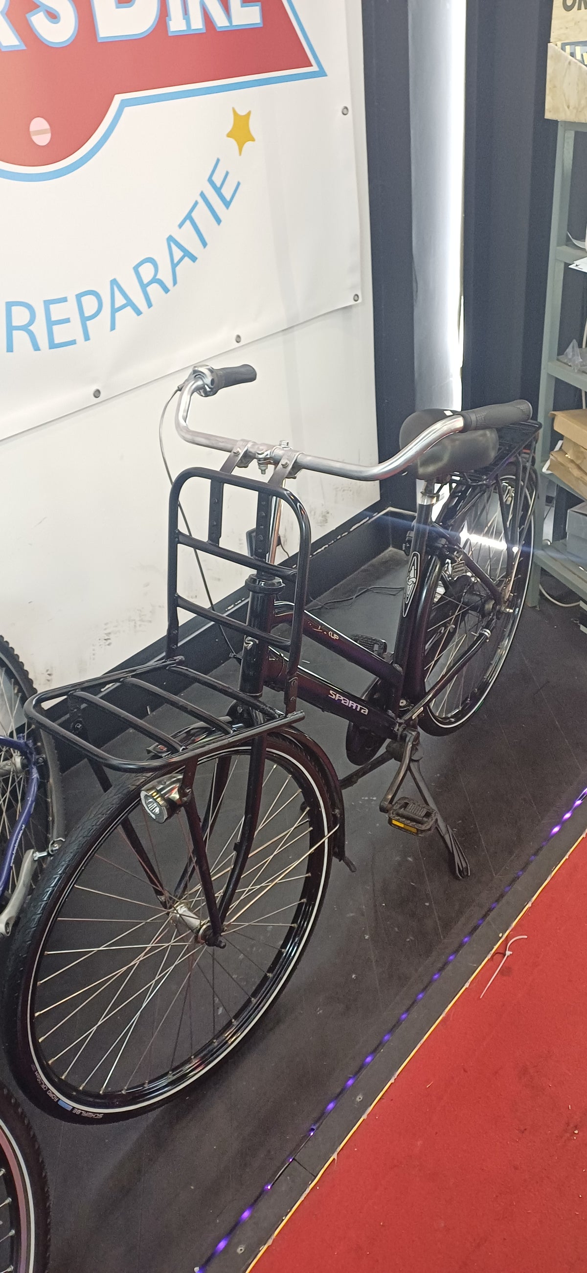 SPARTA Omafiets + 1 maand garantie, 57 cm, 1 speed