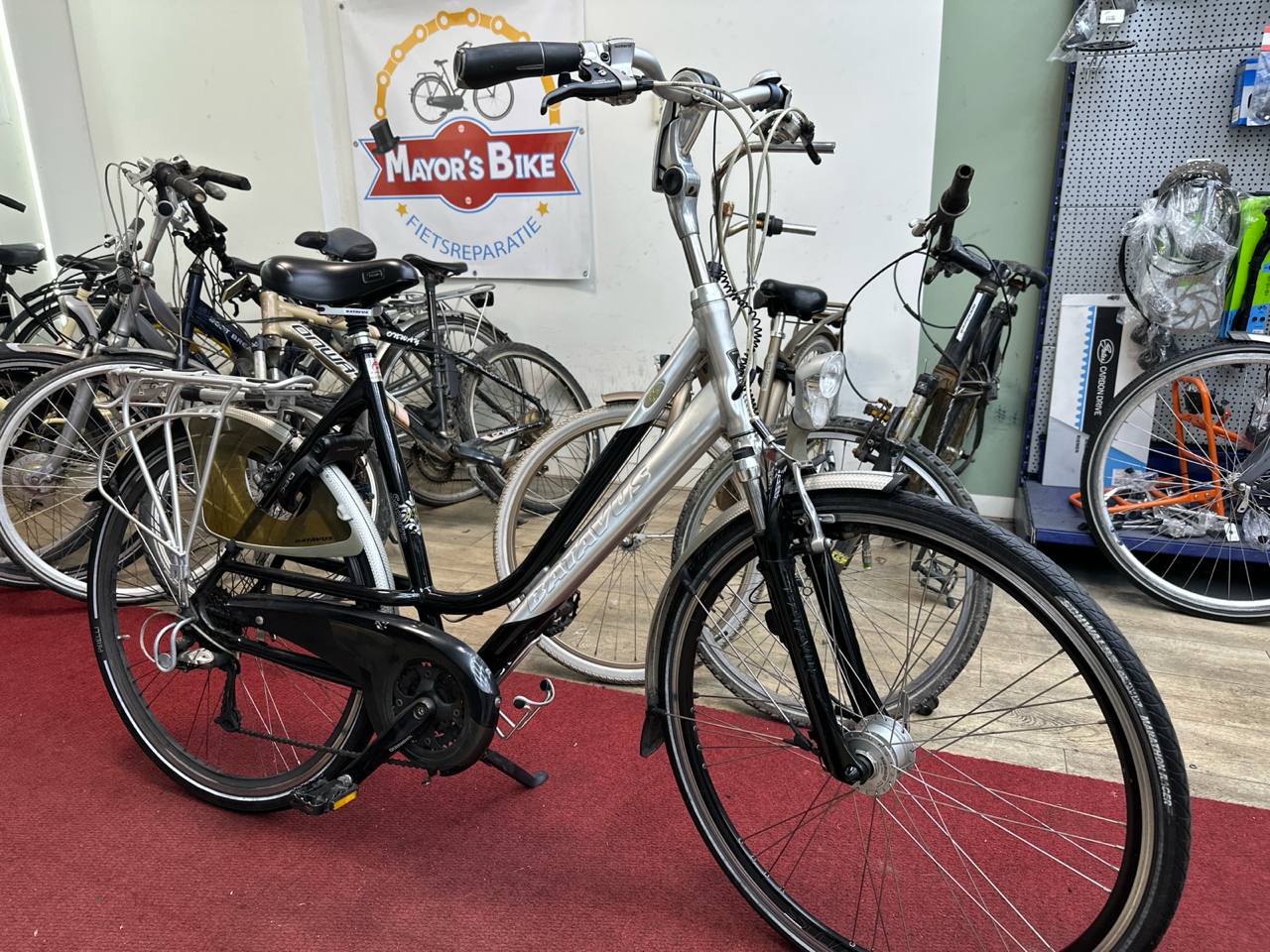 BATAVUS Damesfiets + 1 maand garantie, 57 cm, 9 speed