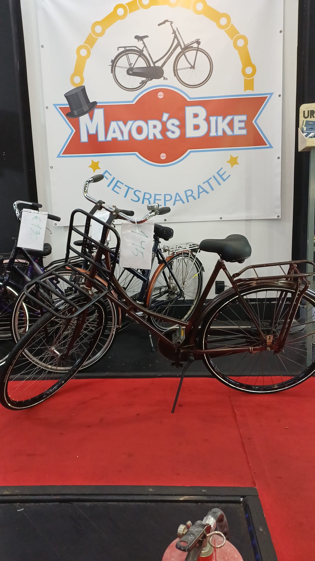 OMA moederfiets brakepedal 59cm