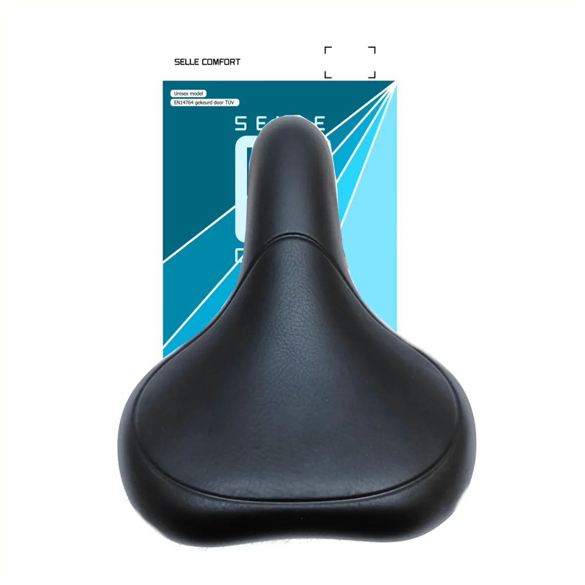 Comfort Zadelfiets – Zwart