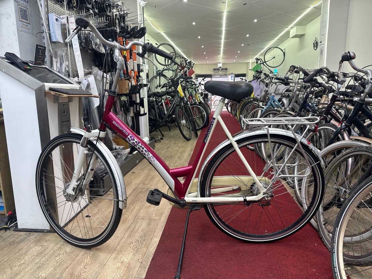 SPARTA Damesfiets + 1 maand garantie, 61 cm, 7 speed