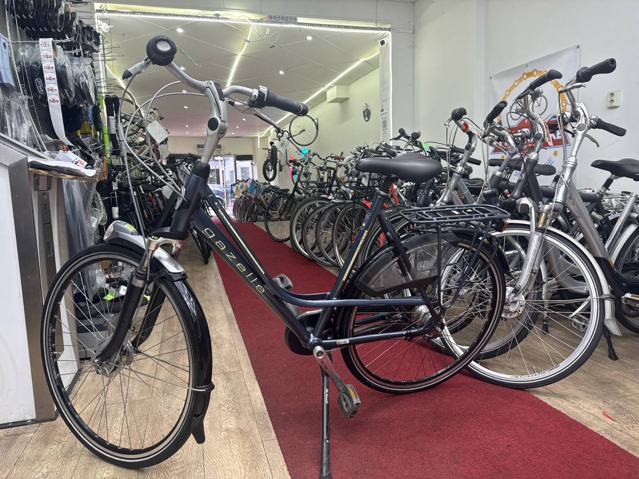 GAZELLE Damesfiets + 1 maand garantie, 57 cm, 7 speed