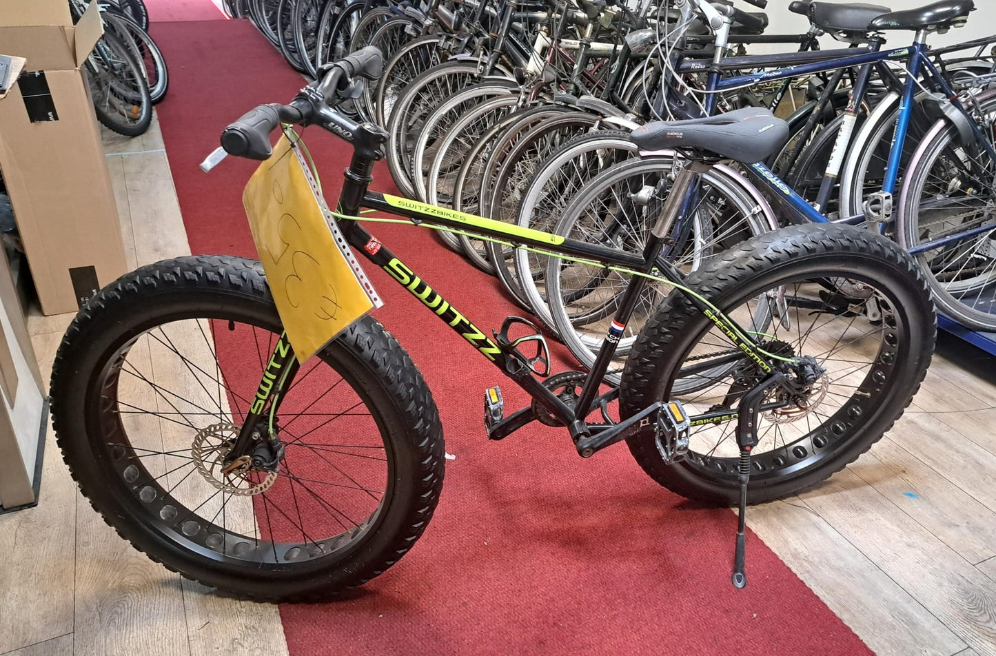 SWITZZ mountainbike + een maand garantie,46CM