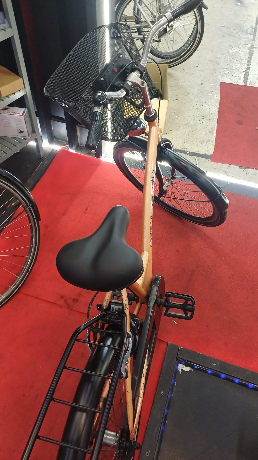 fiets 26 inch + een maand garantie,50CM handrem en terugtrap