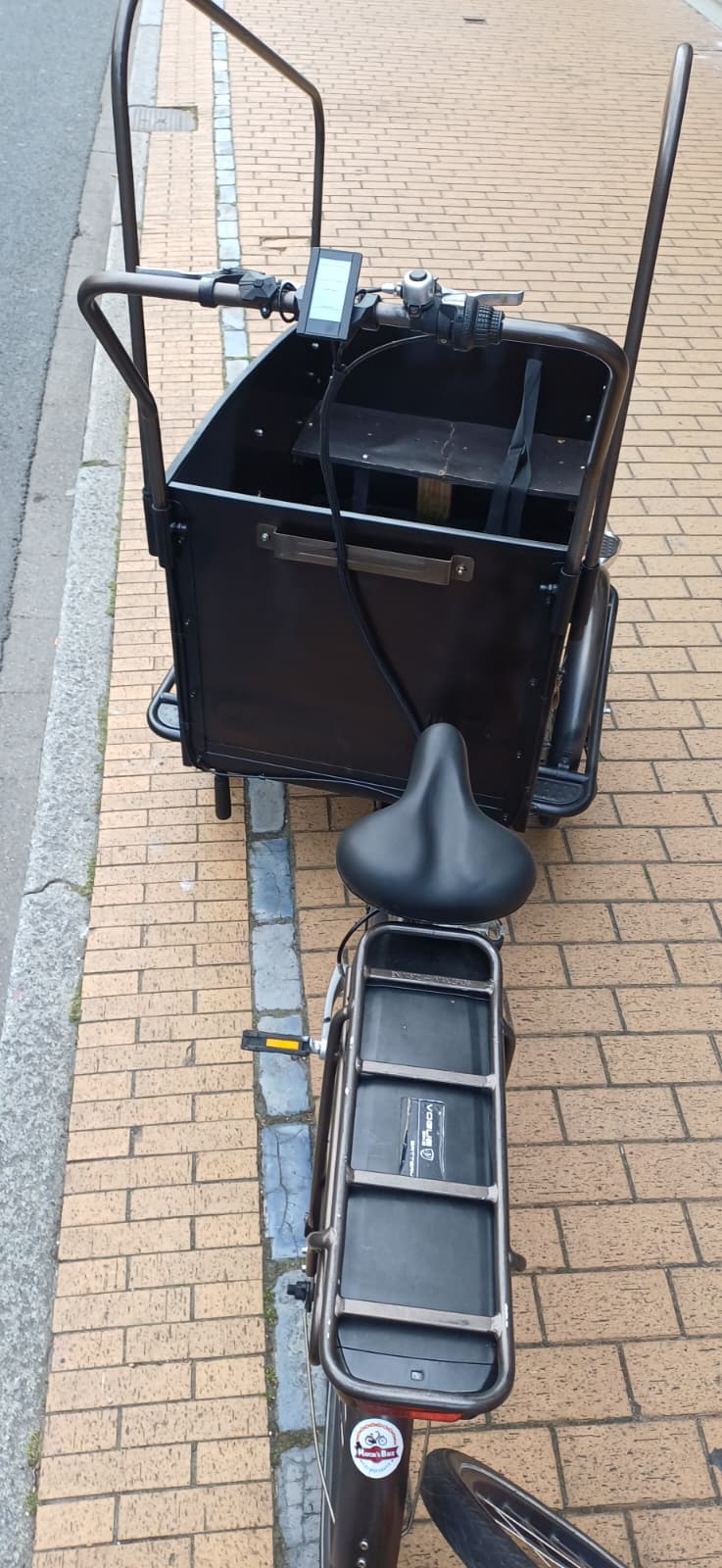 E-Bakfiets VOUGE 7 versnelling met een mand garantie