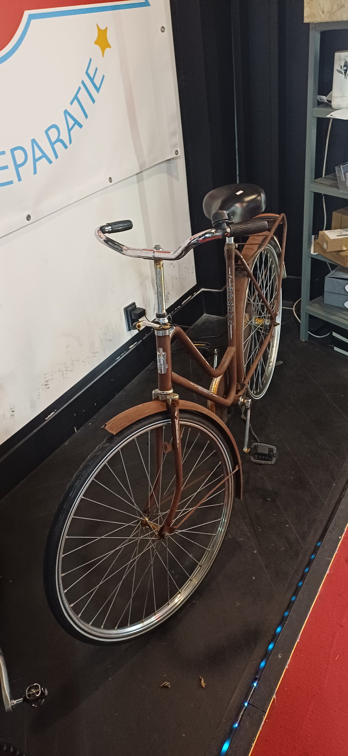 SPARTA Omafiets + 1 maand garantie, 56, 1 speed