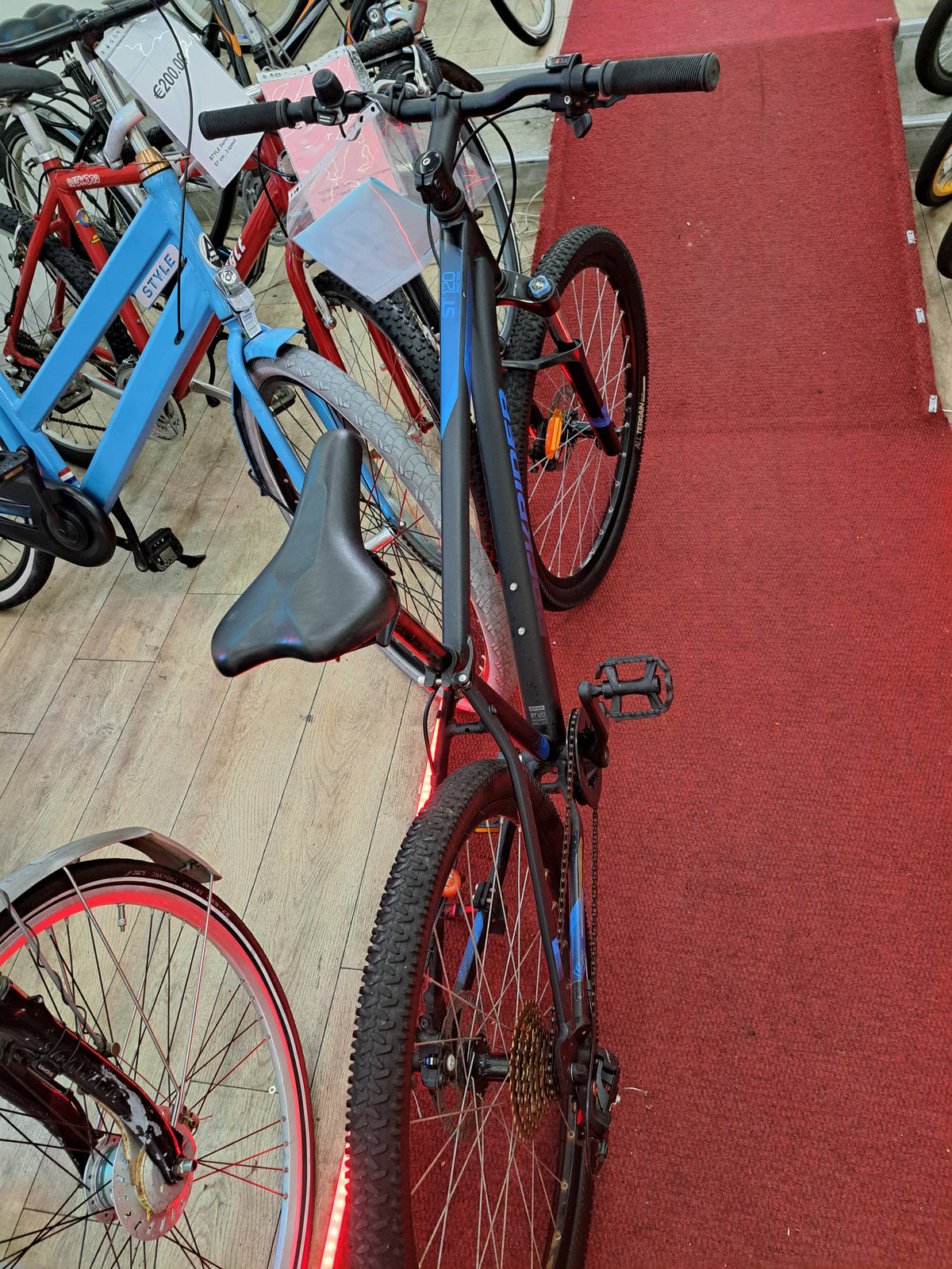 ROCKRIDER Herenfiets + 1 maand garantie, 44 cm, 9 speed