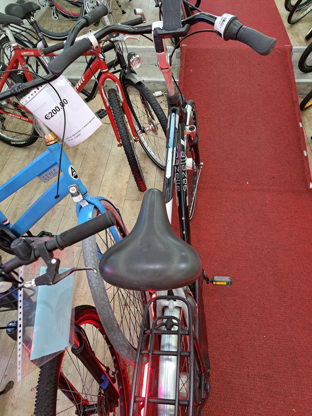 GAZELLE Herenfiets + 1 maand garantie, 66, 8 speed