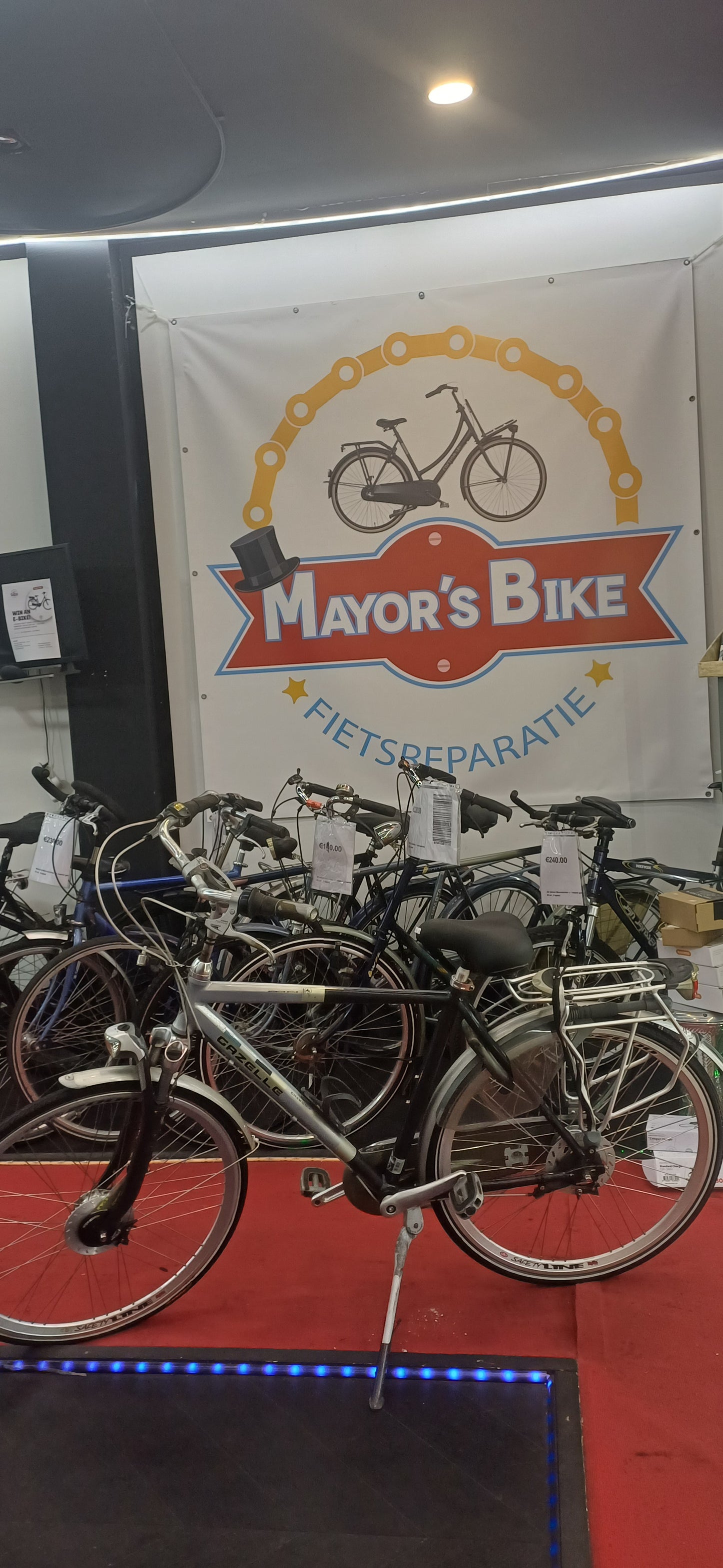 GAZELLE Herenfiets + 1 maand garantie, 53, 8 speed