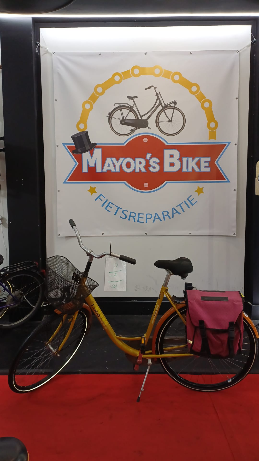 LUCA dames fiets padel brake with one month garantic 57cm