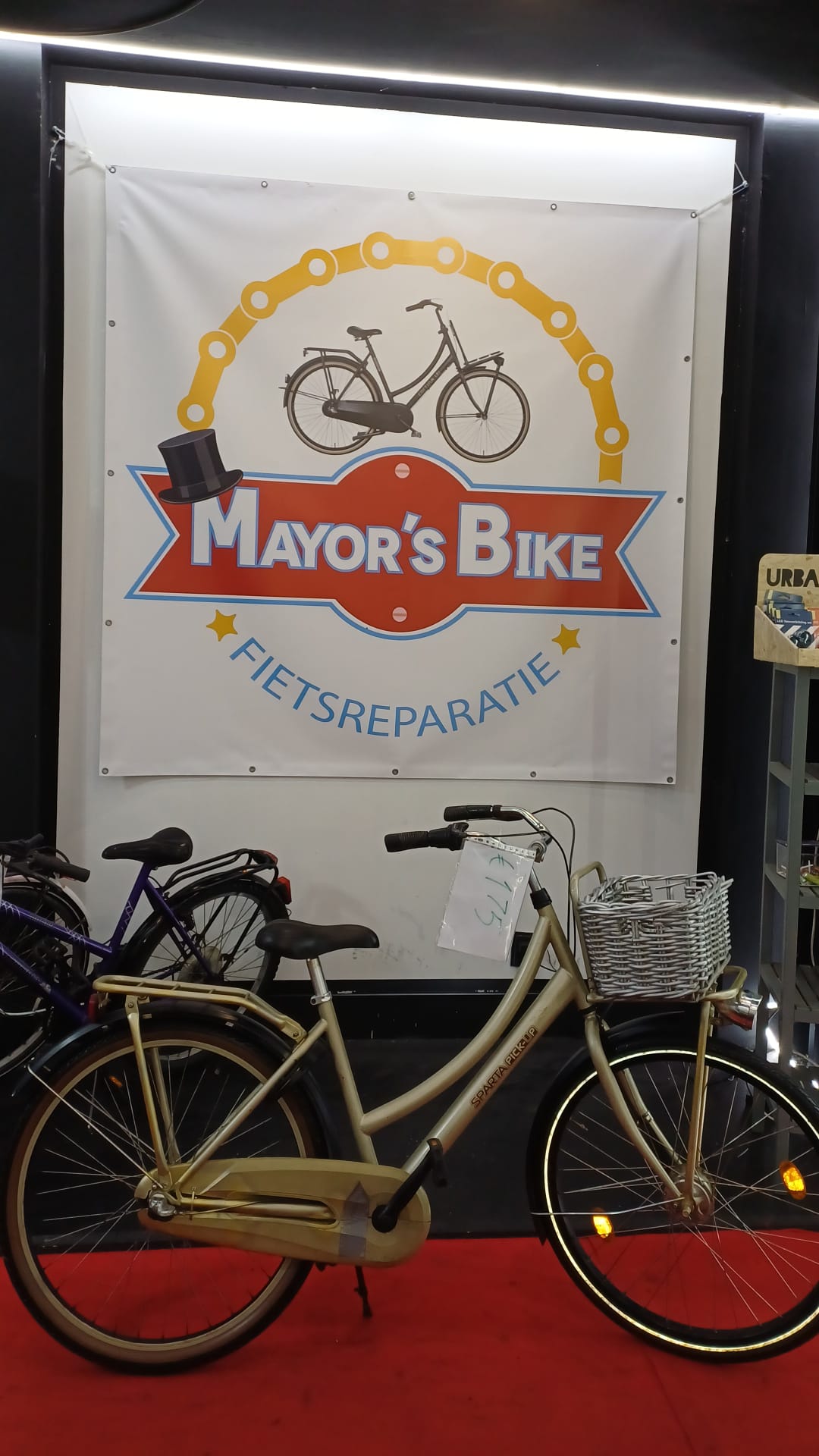 SPARTA dames fiets 3 gaers with one month garantic 44 CM