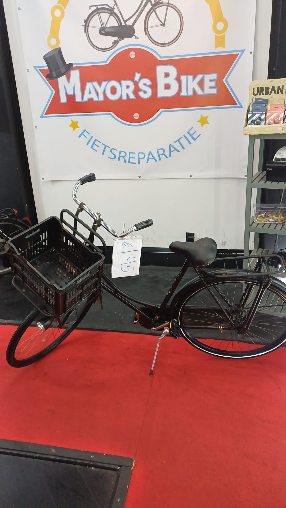 OMA dames fiets padel brake with one month garantic 58 cm