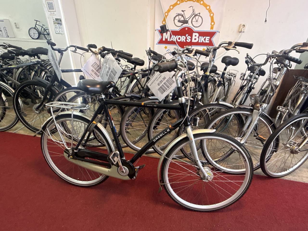 GAZELLE Herenfiets + 1 maand garantie, 61 cm, 7 speed
