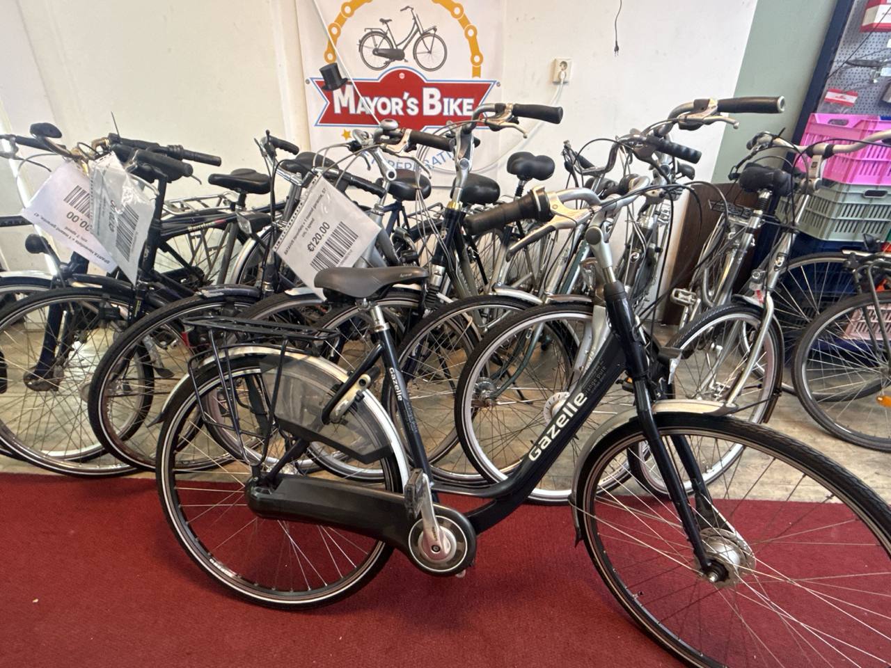 GAZELLE Damesfiets + 1 maand garantie, 54 cm, 7 speed
