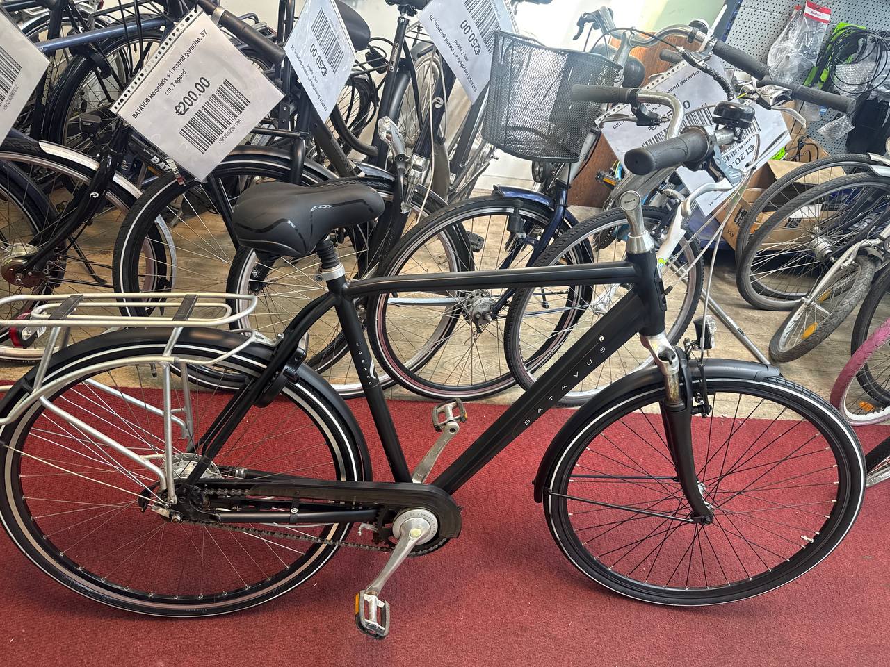 BATAVUS Herenfiets + 1 maand garantie, 49 cm, 7 speed
