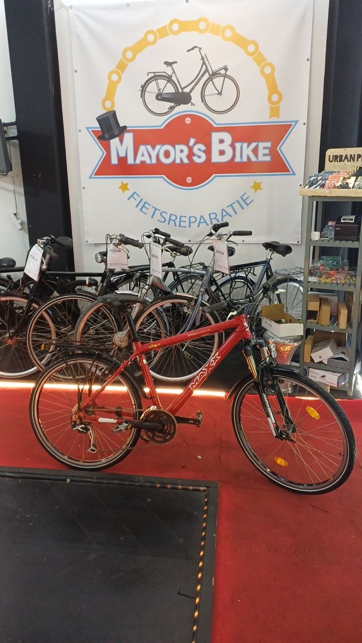 MAXX Mountainbike + 1 maand garantie, 47 cm, 8 speed