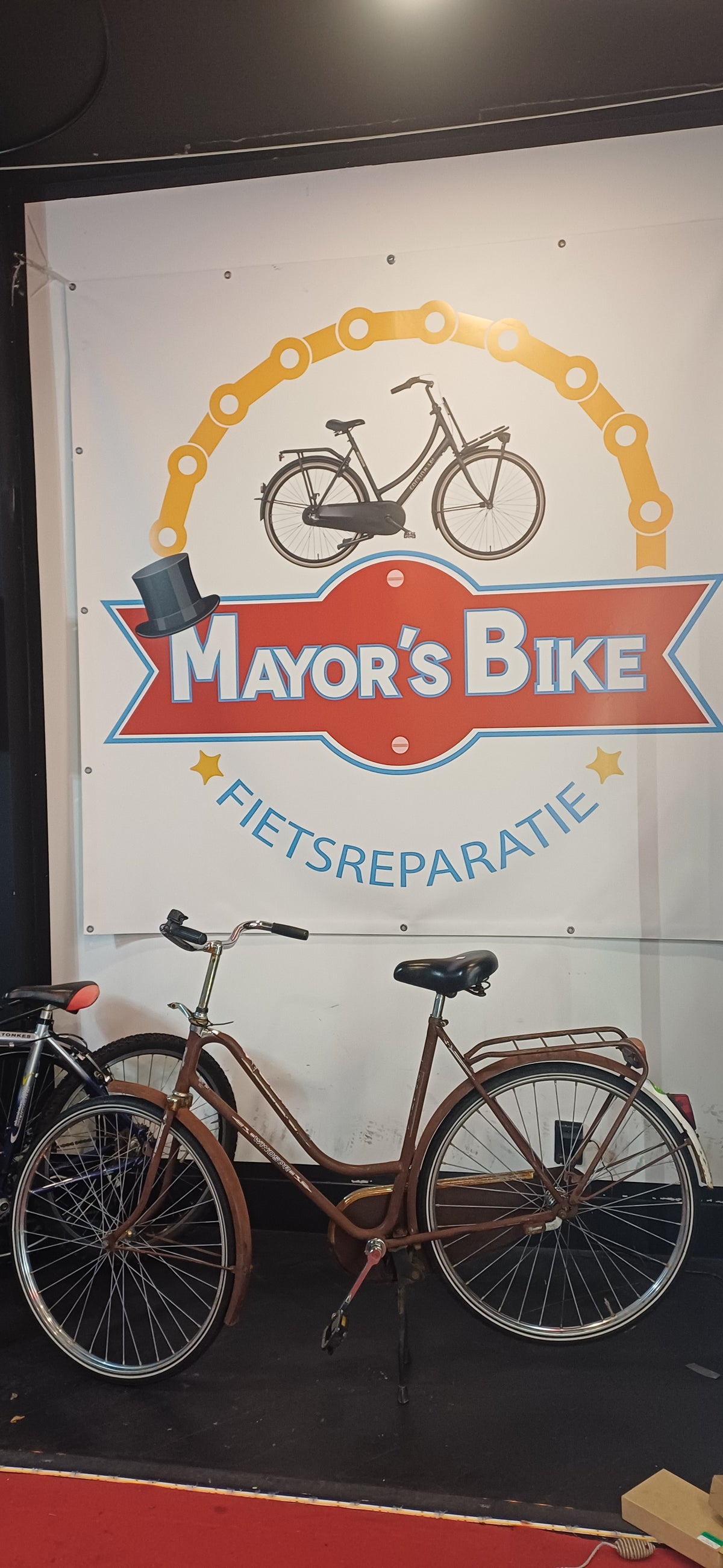 SPARTA Omafiets + 1 maand garantie, 56, 1 speed