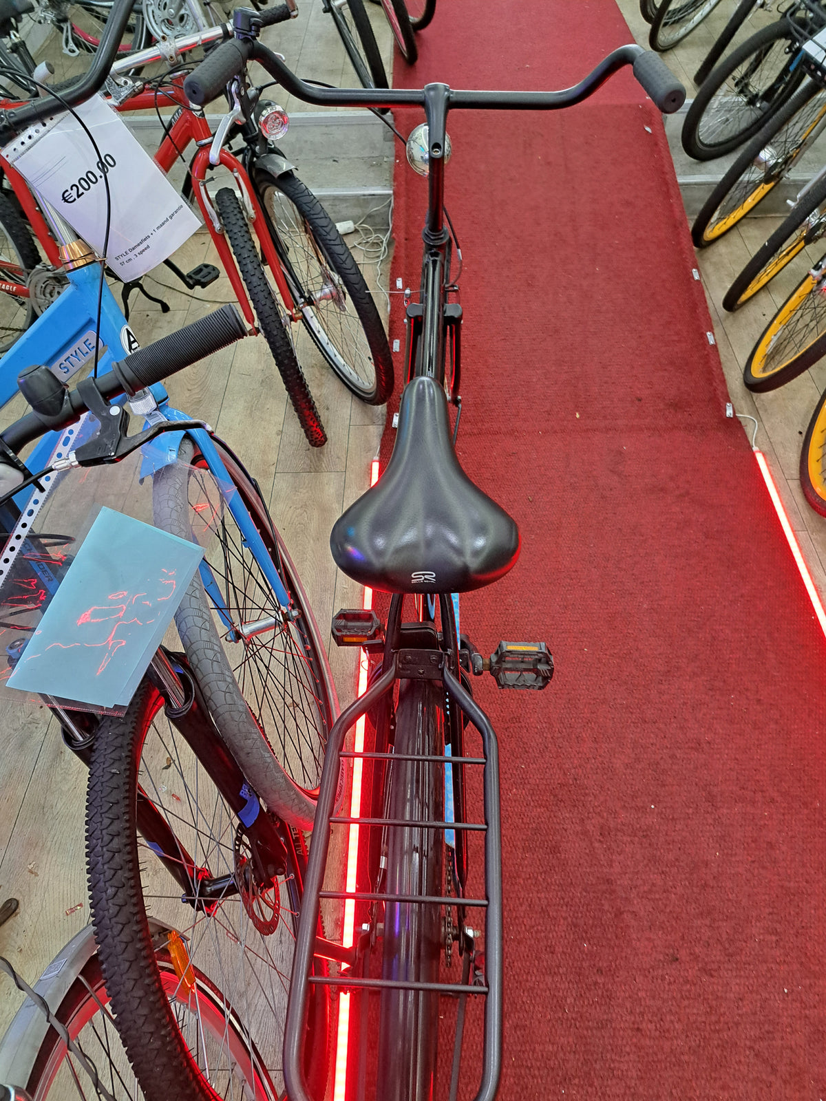 KOBENHAVN Herenfiets + 1 maand garantie, 57 cm, 1 speed