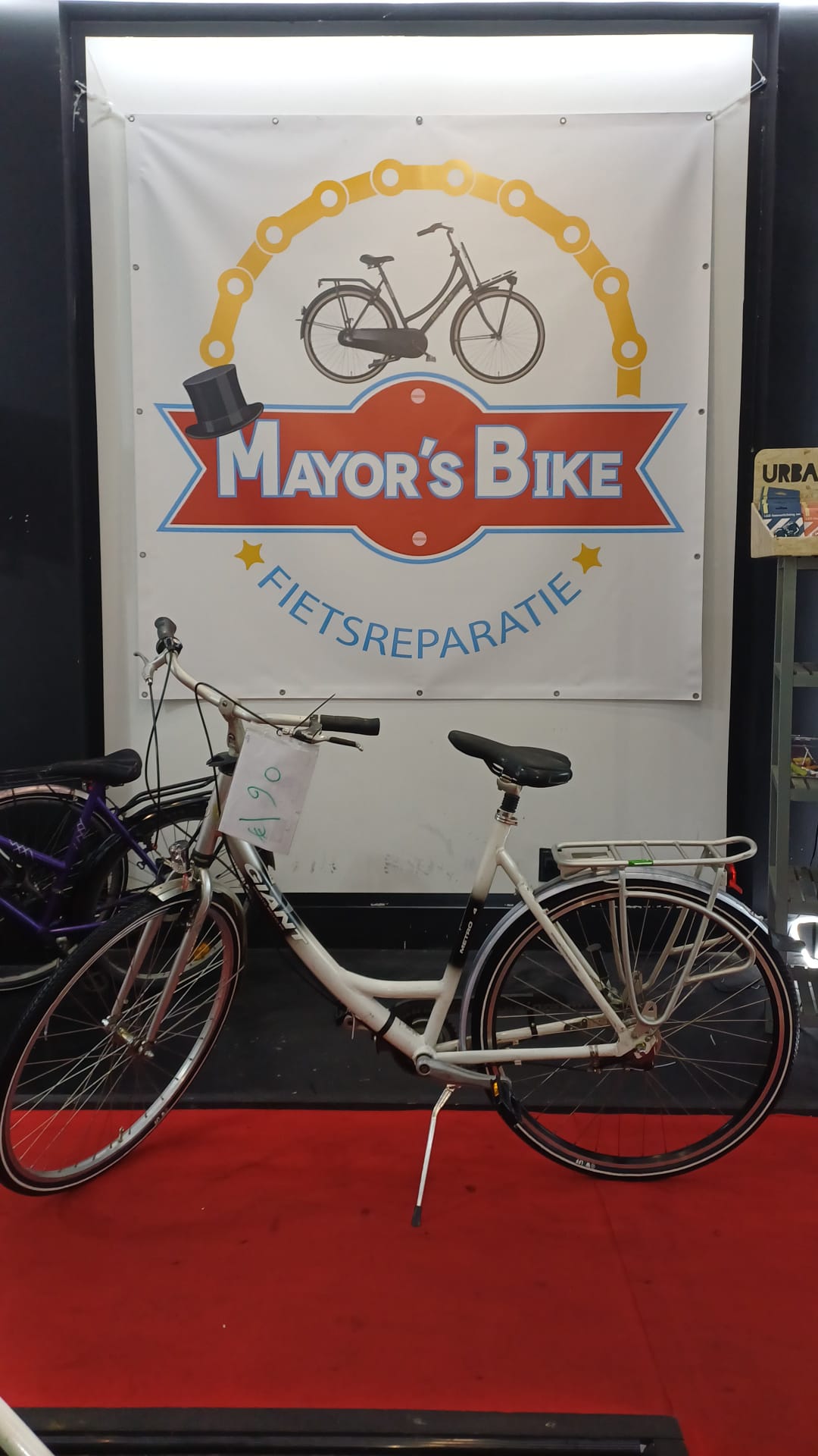 GIANT damies fiets  3 gaers with one month garantic 57 cm