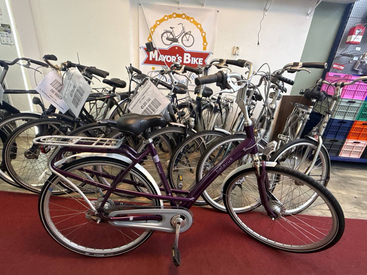 BATAVUS Damesfiets + 1 maand garantie, 54 cm, 5 speed