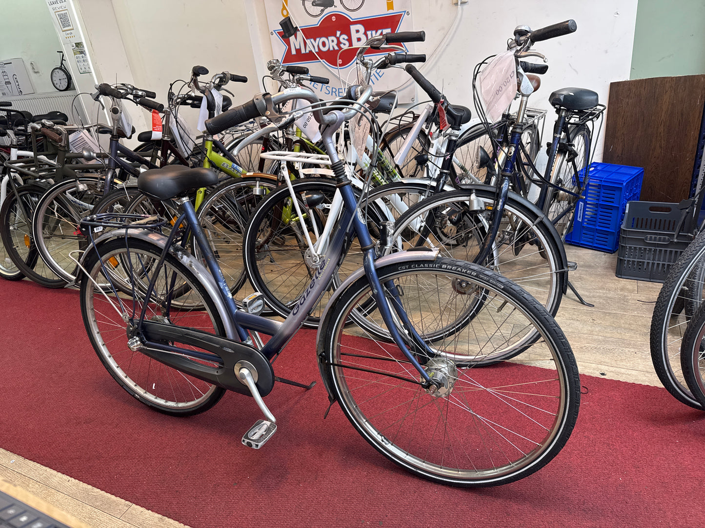 GAZELLE Damesfiets + 1 maand garantie, 56, 3 speed