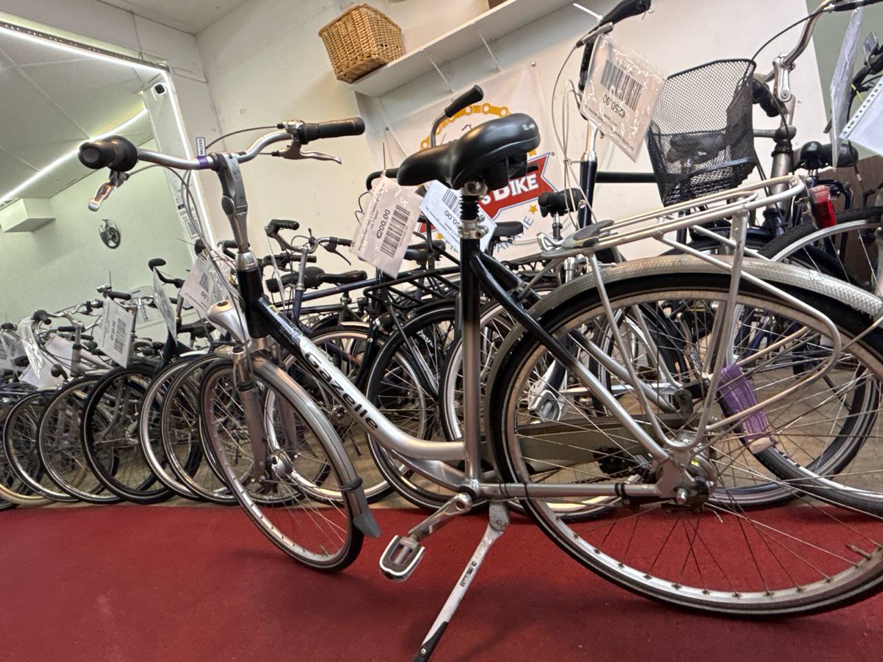 GAZELLE Damesfiets + 1 maand garantie, 57 cm, 7 speed