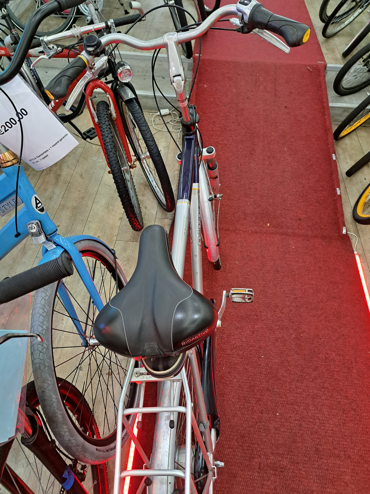 BIKKEL Herenfiets + 1 maand garantie, 57 cm, 8 speed