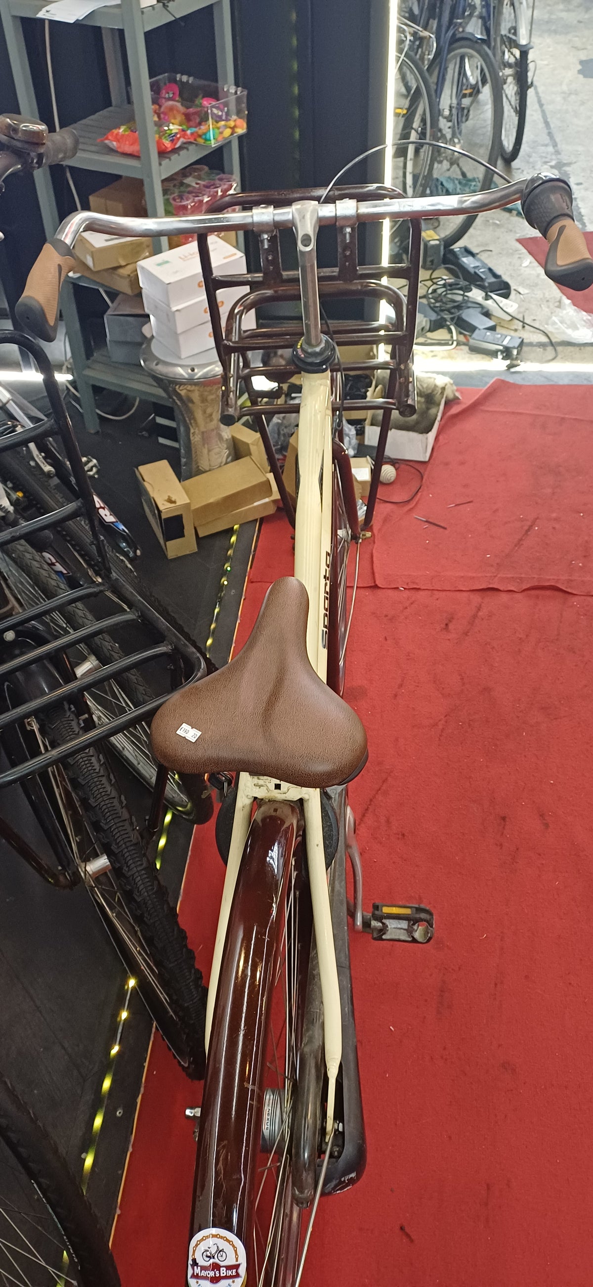 SPARTA Omafiets + 1 maand garantie, 54 cm, 7 speed