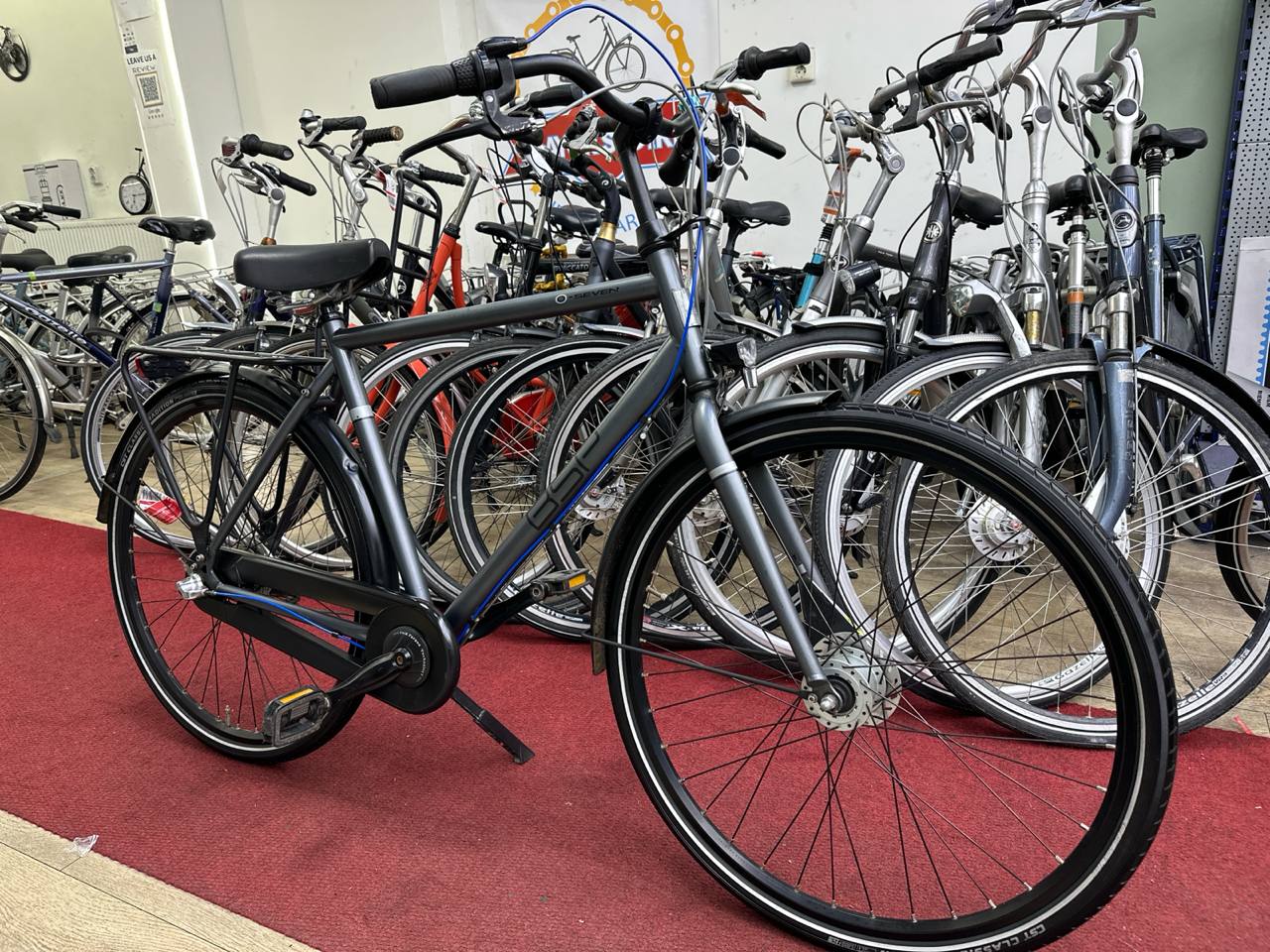 BSP Herenfiets + 1 maand garantie, 55cm, 3 speed