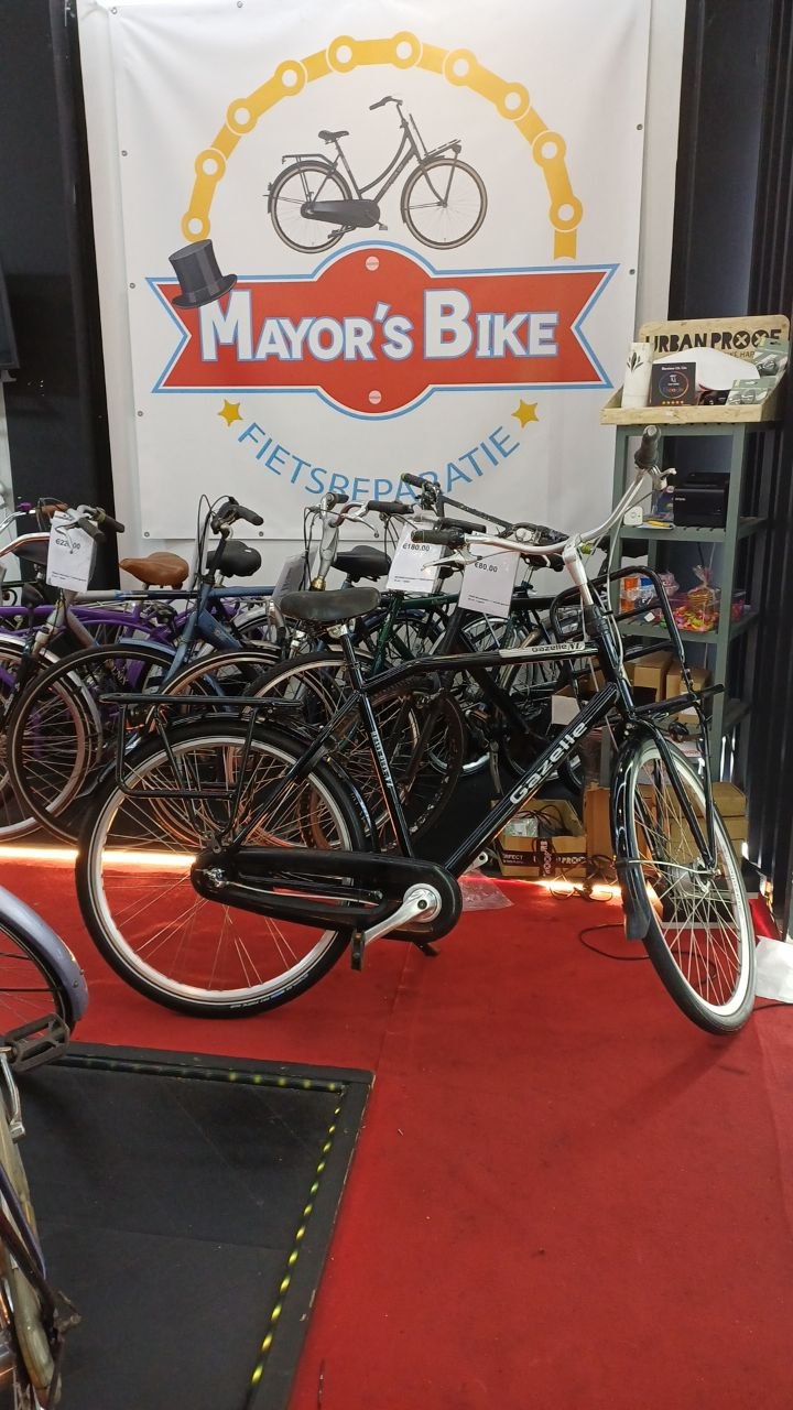GAZELLE Herenfiets + 1 maand garantie, 59, 3 speed