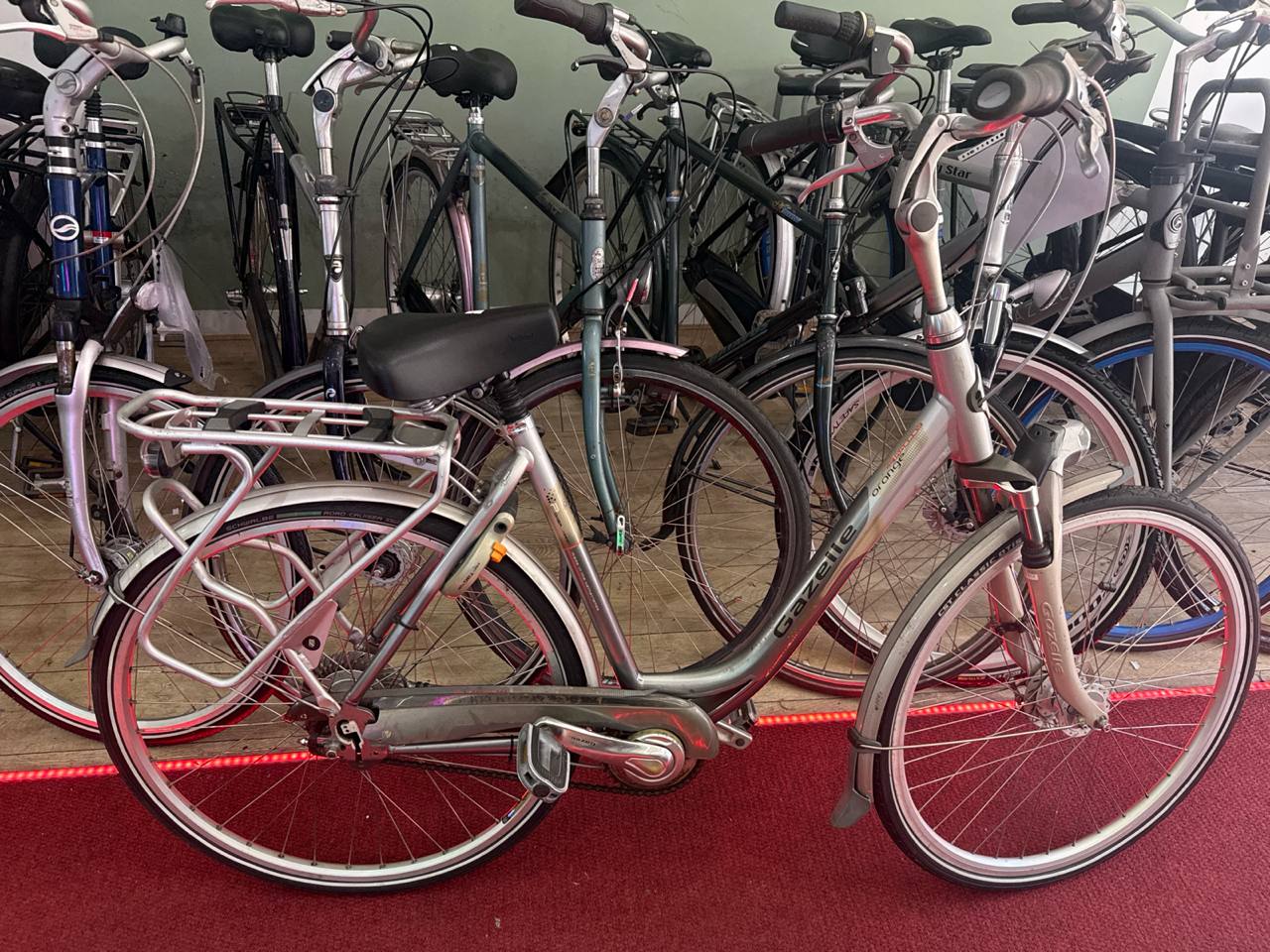 GAZELLE Damesfiets + 1 maand garantie, 52 cm, 8 speed