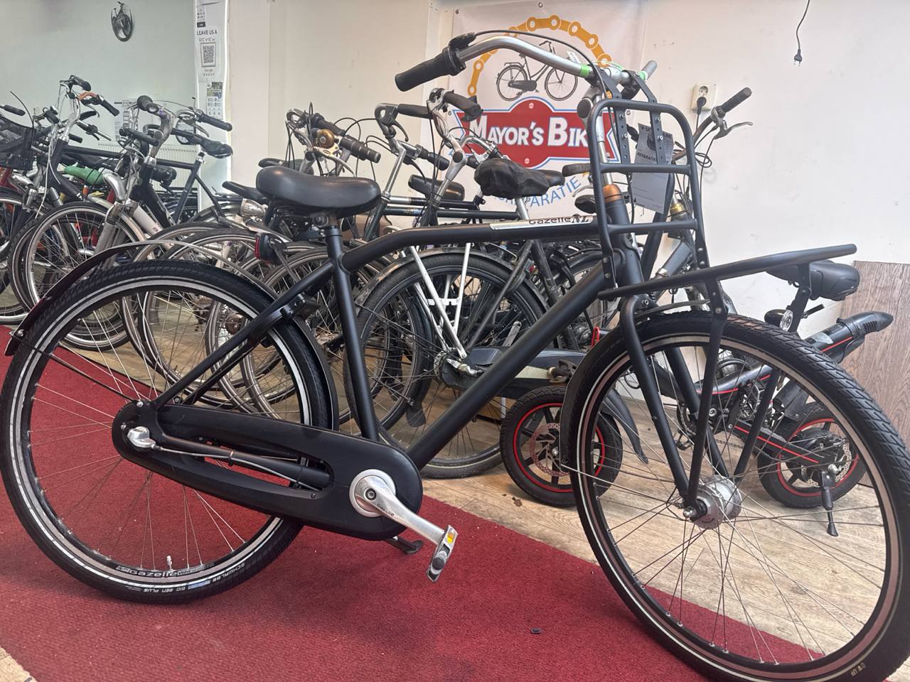 GAZELLE Herenfiets + 1 maand garantie, 54 cm, 3 speed
