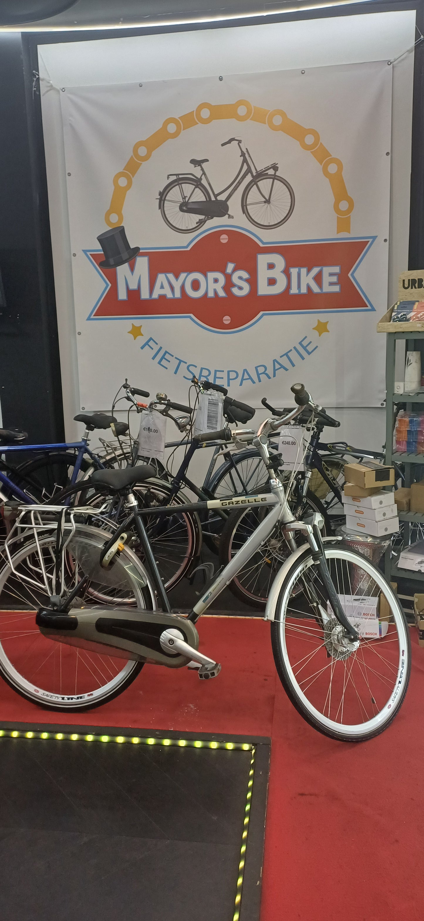 GAZELLE Herenfiets + 1 maand garantie, 53, 8 speed
