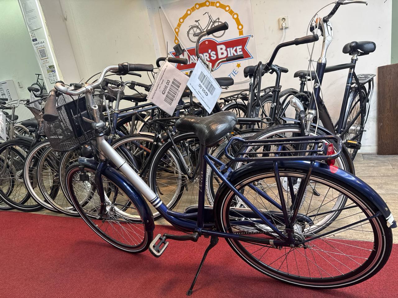 DELTA Damesfiets + 1 maand garantie, 47 cm, 3 speed