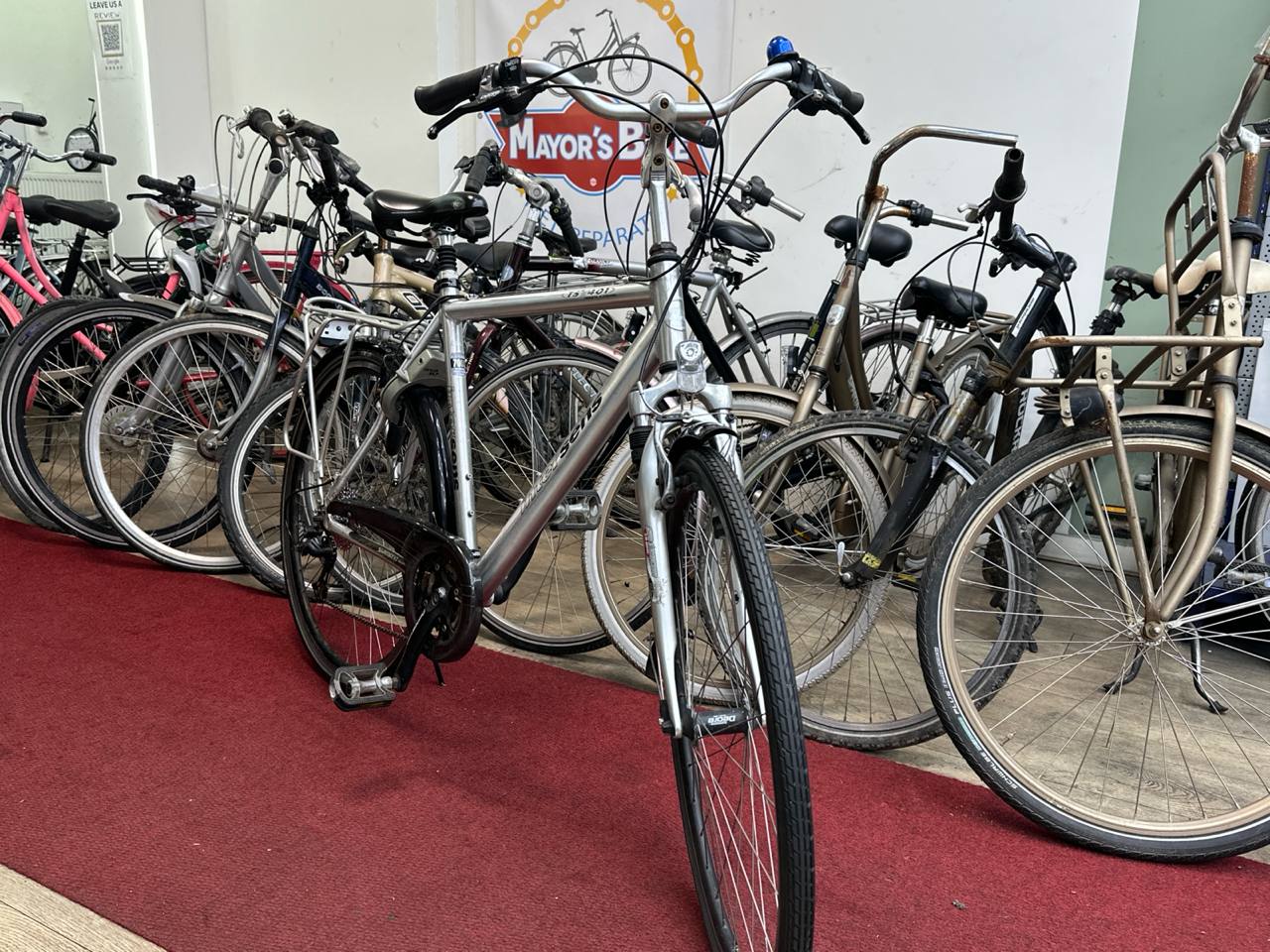 Intersens Herenfiets + 1 maand garantie, 56, 9 speed