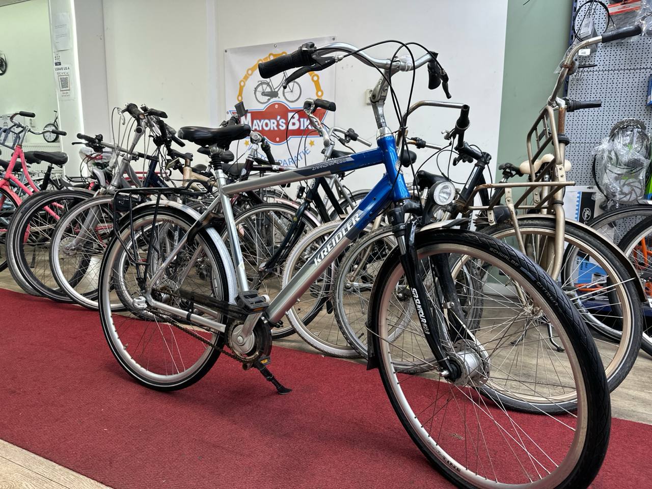 KREIDLER Herenfiets + 1 maand garantie, 58cm, 3 speed