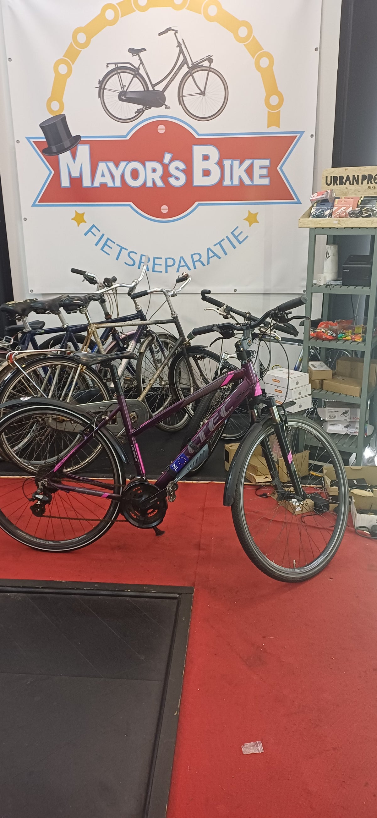 CONTEC Mountainbike + 1 maand garantie, 49 cm, 8 speed