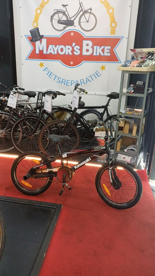 KAWASAKI Mountainbike + 1 maand garantie, 30cm, 1 speed
