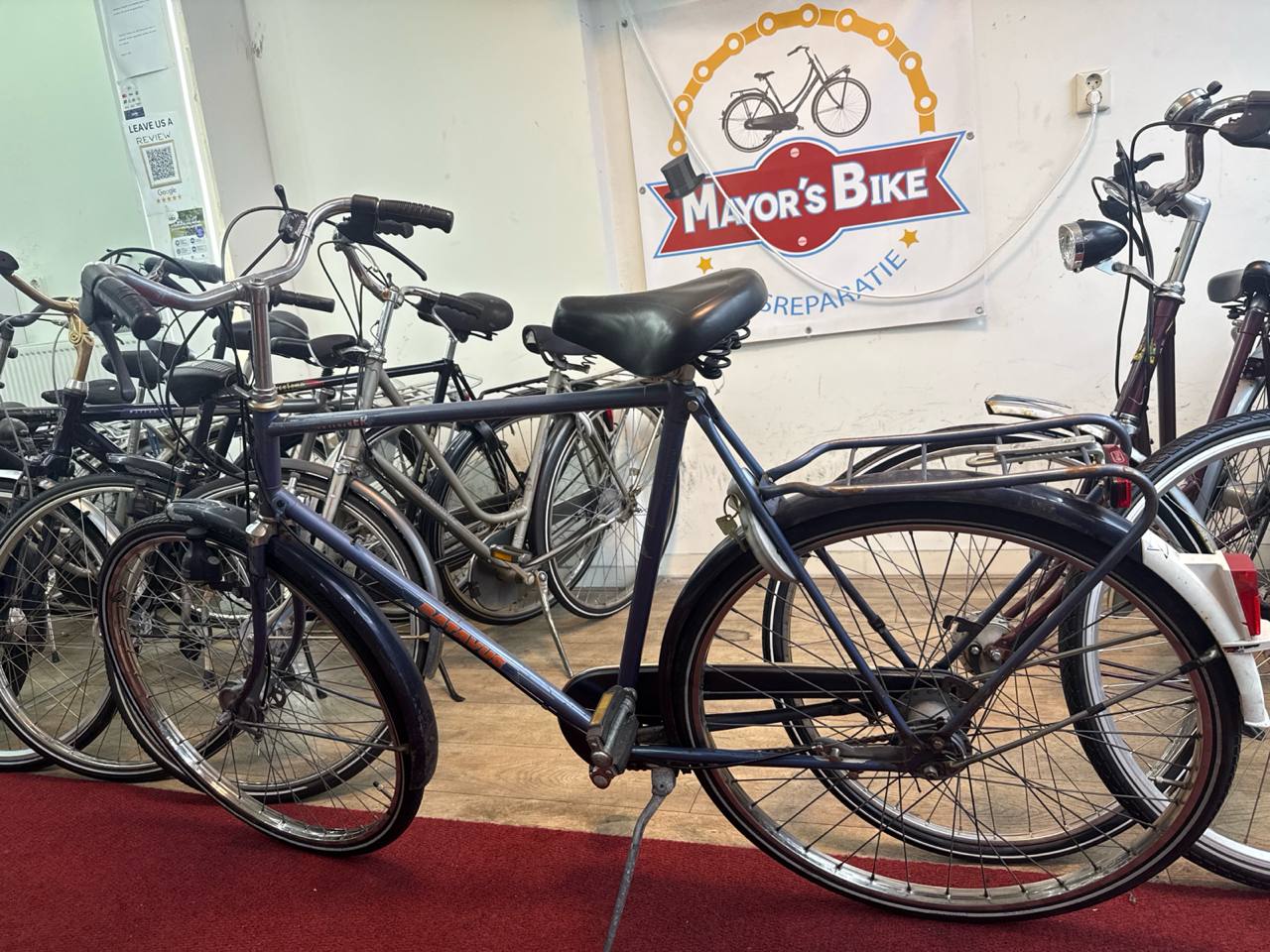 BATAVUS Herenfiets + 1 maand garantie, 57 cm, 3 speed