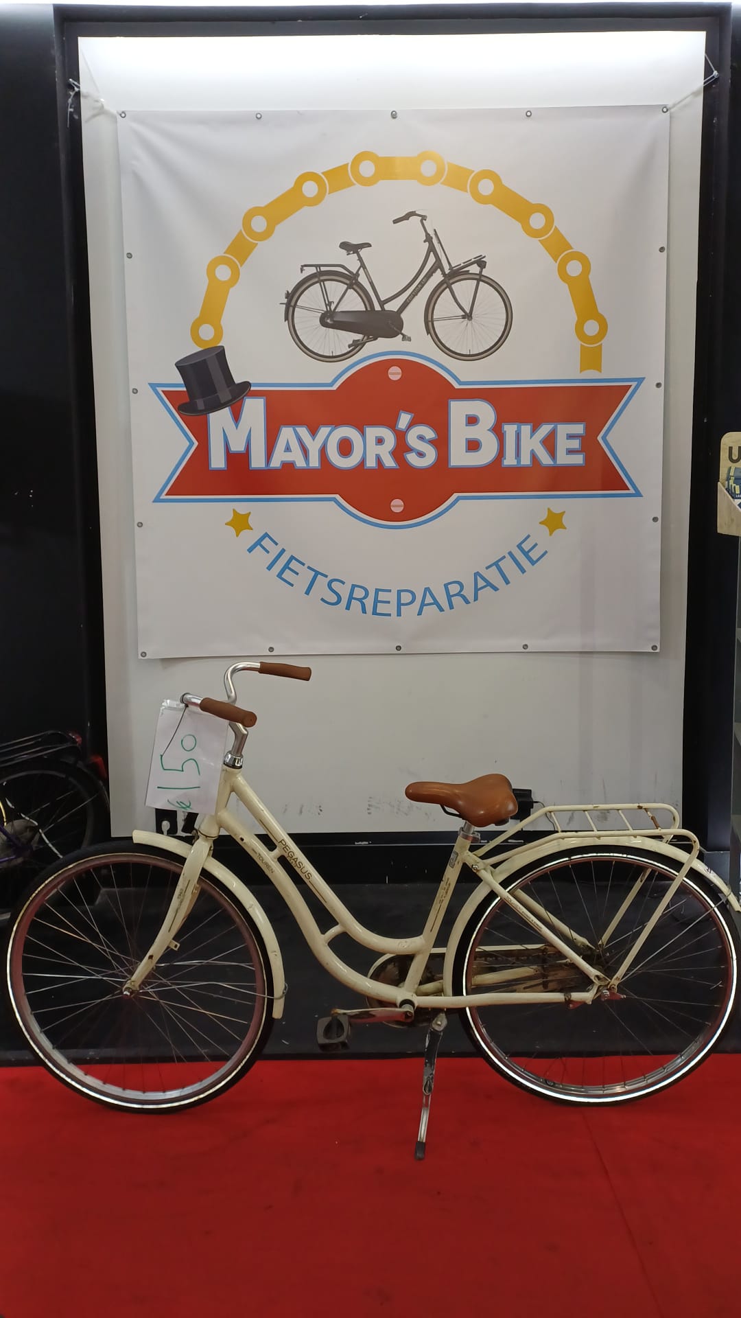 PEGASUS dames fiets padel brake with one  month garantic