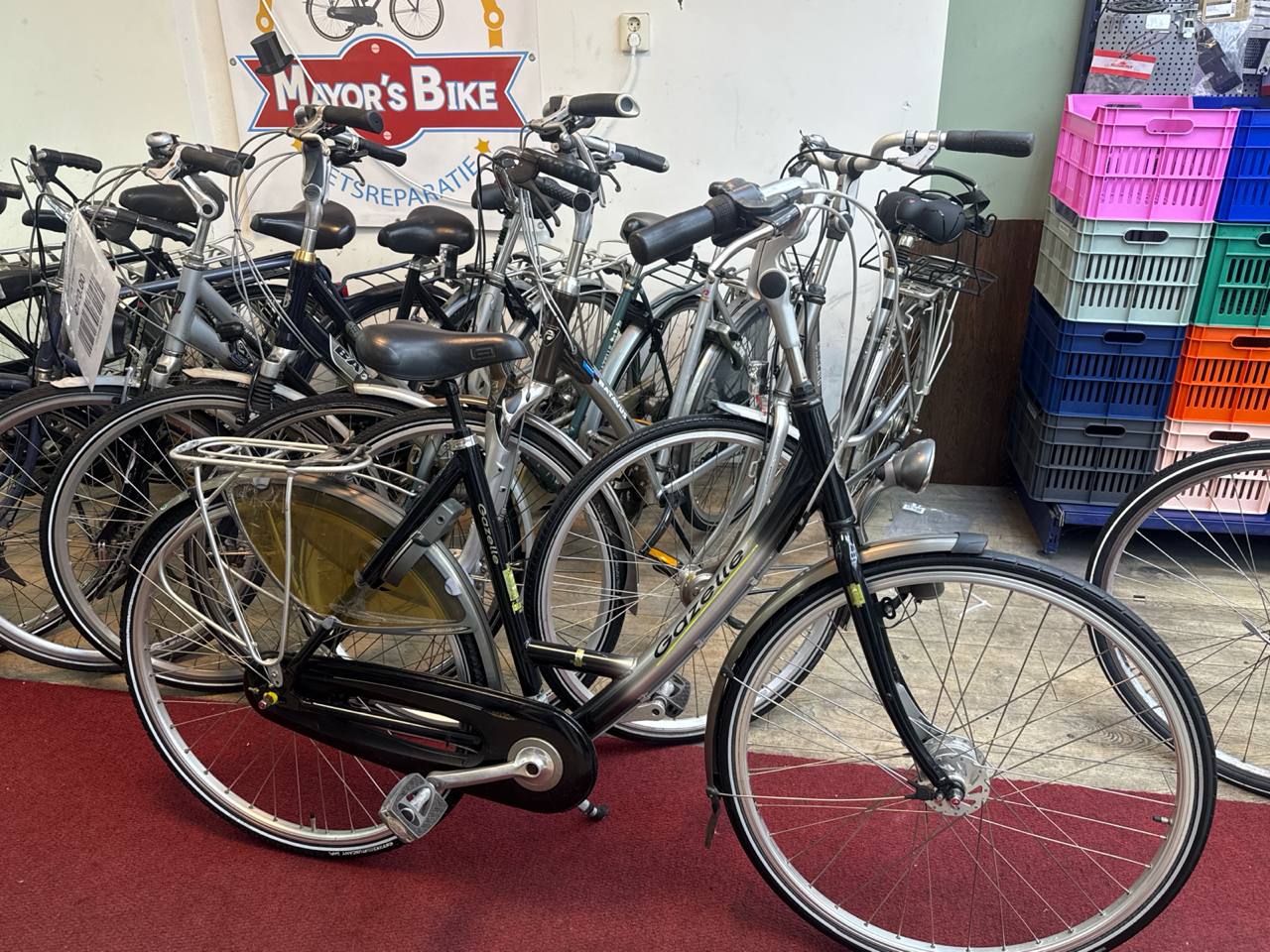 GAZELLE Damesfiets + 1 maand garantie, 54 cm, 7 speed