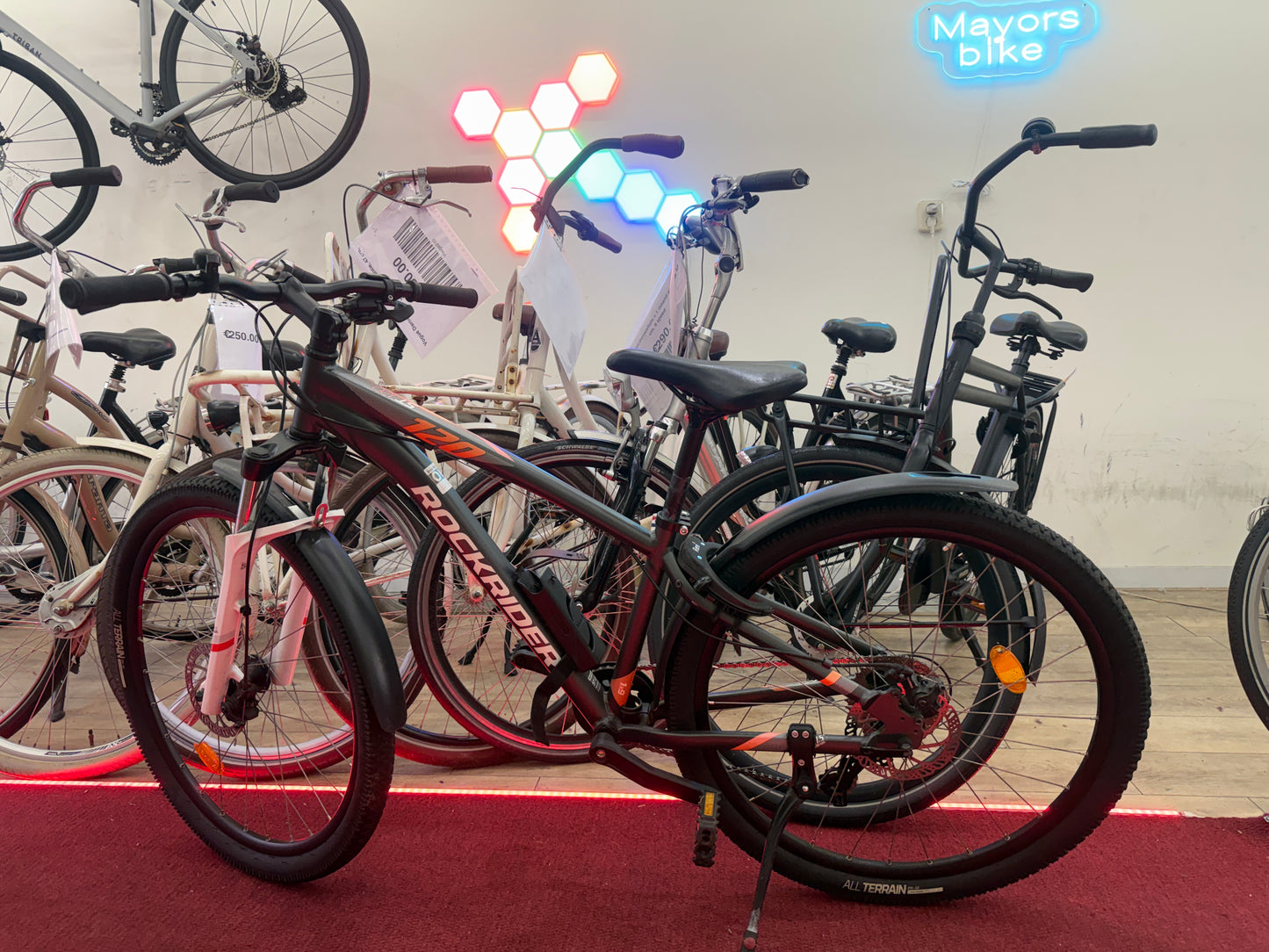 ROCKRIDER Mountainbike + 1 maand garantie, 35, 8 speed