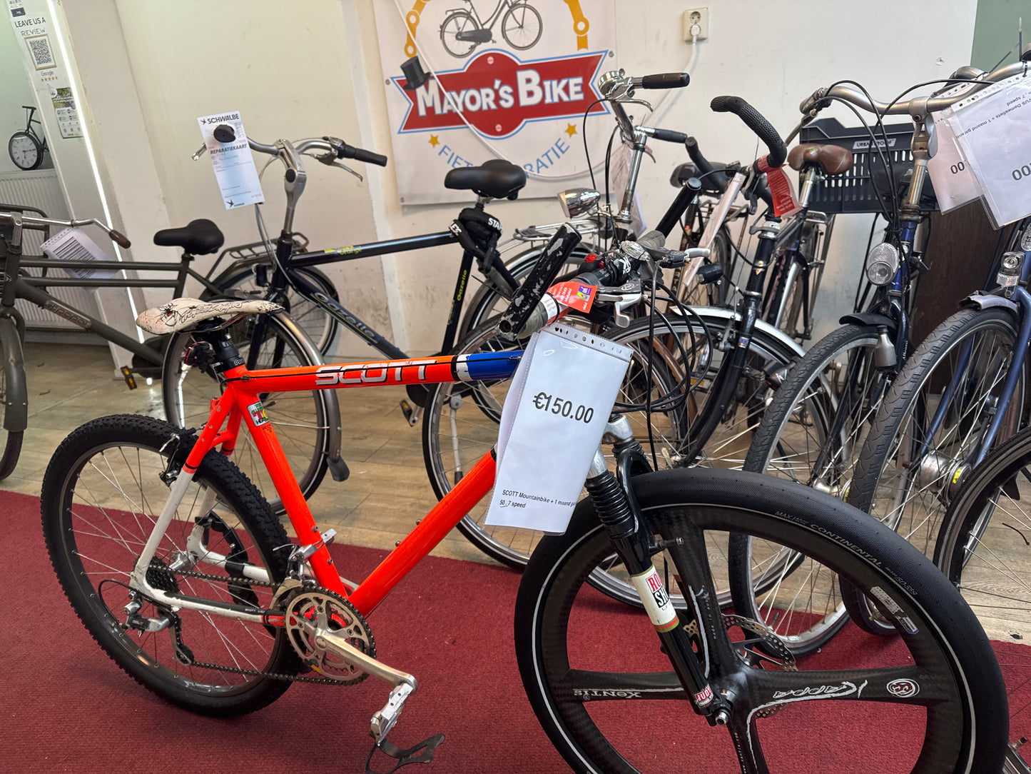 SCOTT Mountainbike + 1 maand garantie, 50, 7 speed