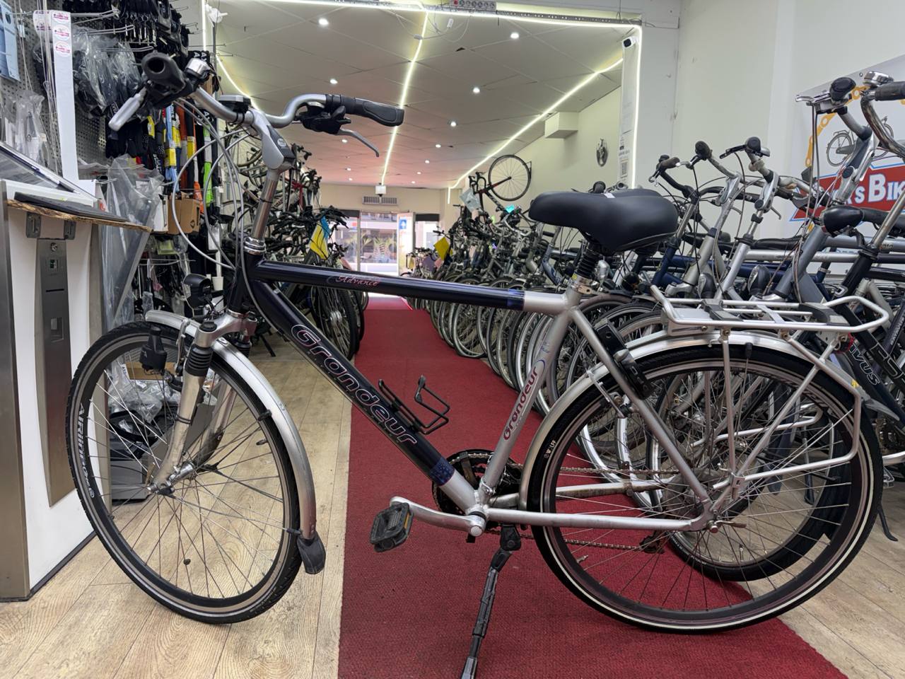 GRANDEUR Herenfiets + 1 maand garantie, 54 cm, 8 speed