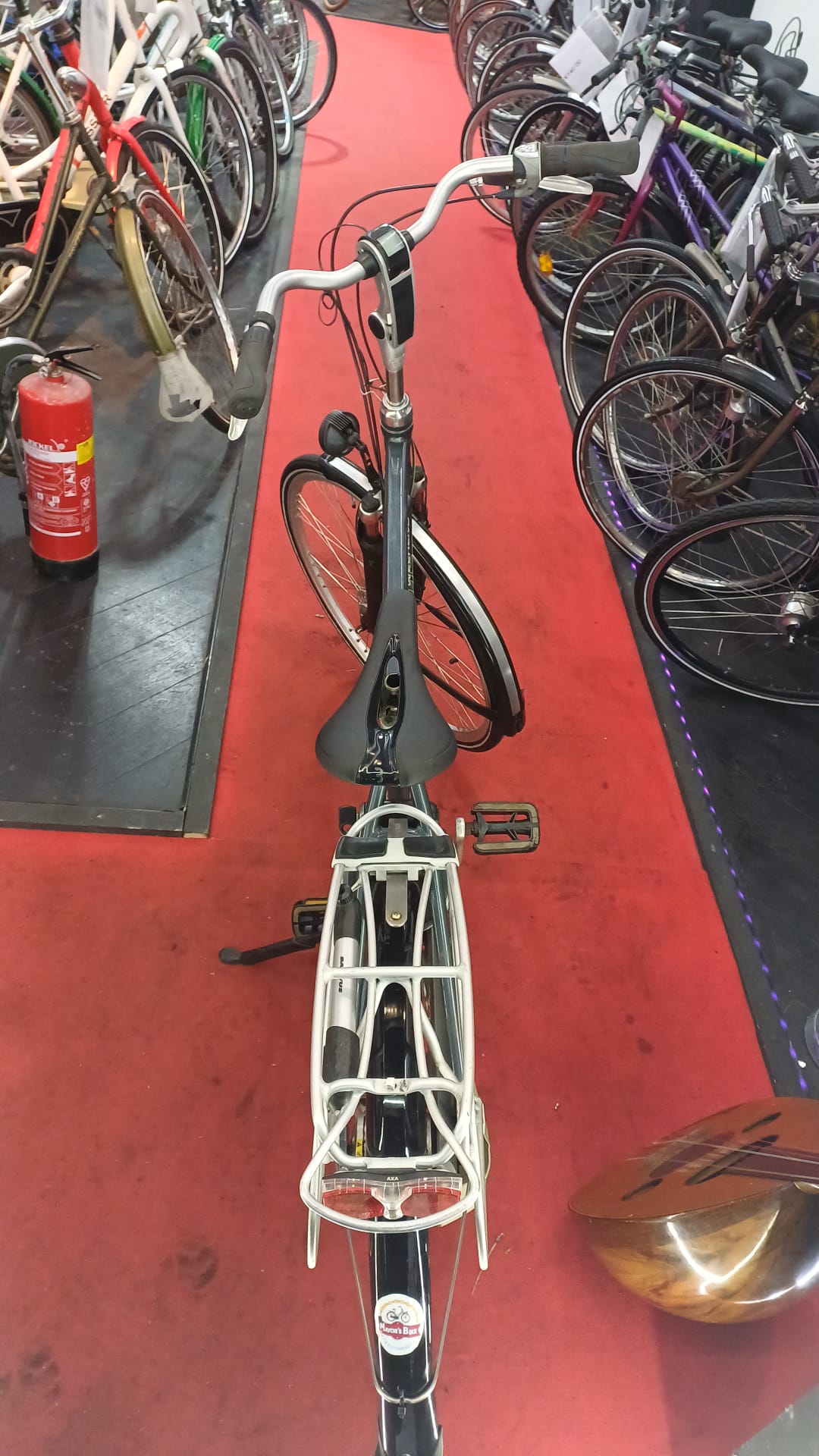 BATAVUS Heren fiets  8 ersnelling met een mand garantie 57.5