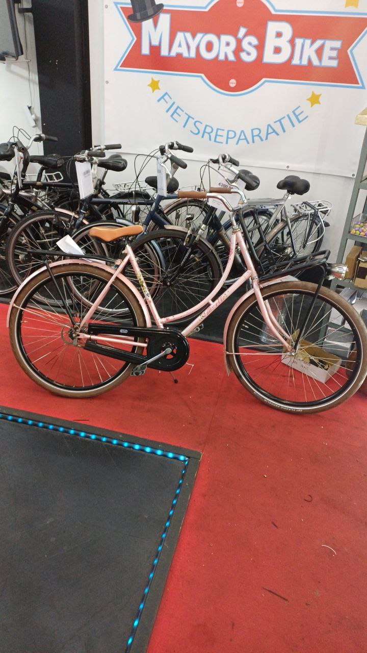 GAZELLE Damesfiets + 1 maand garantie, 57 cm, 1 speed