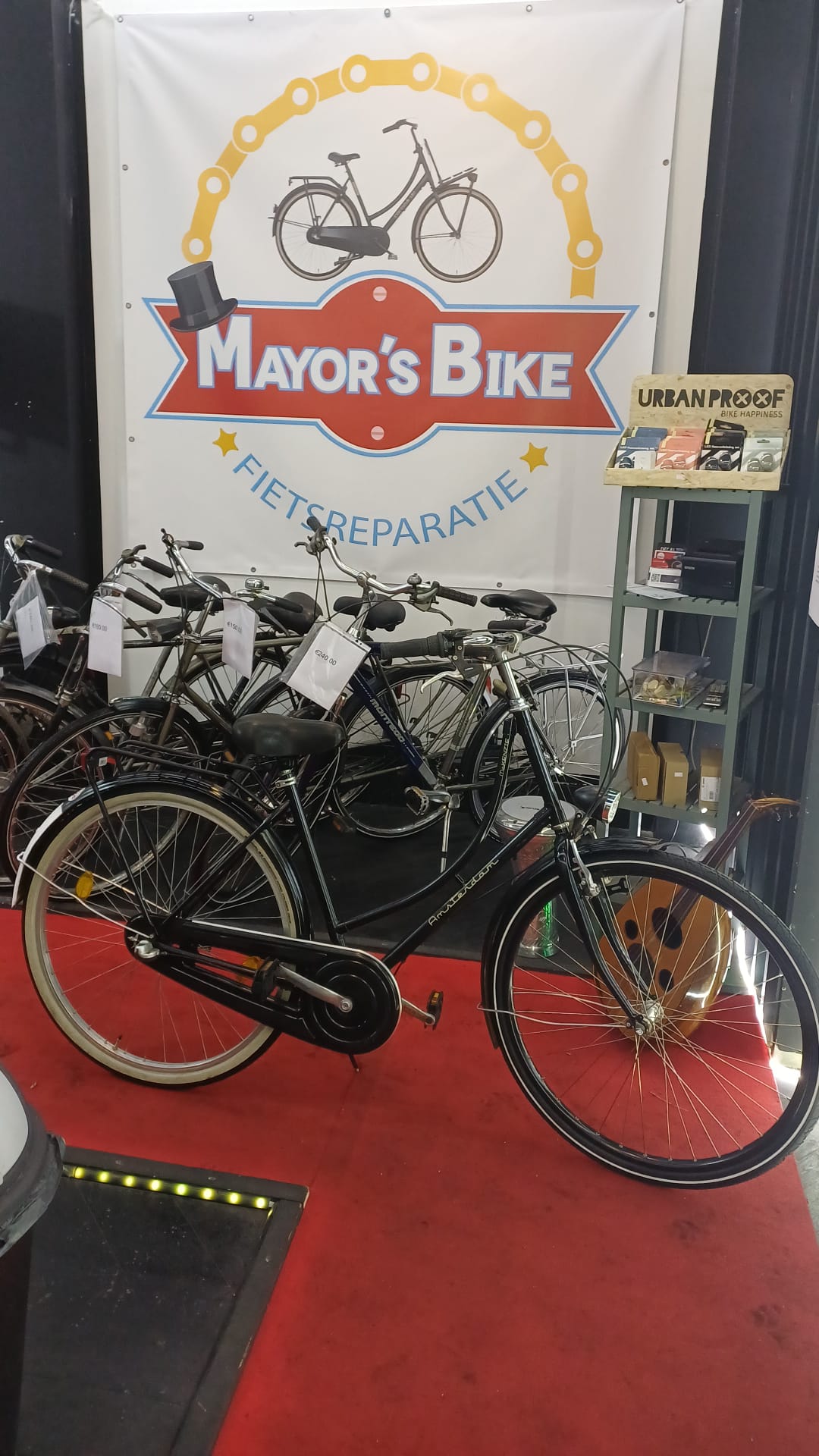 AMESREDAM OMA fiets 3 versnelling met een mand garantie 58 cm