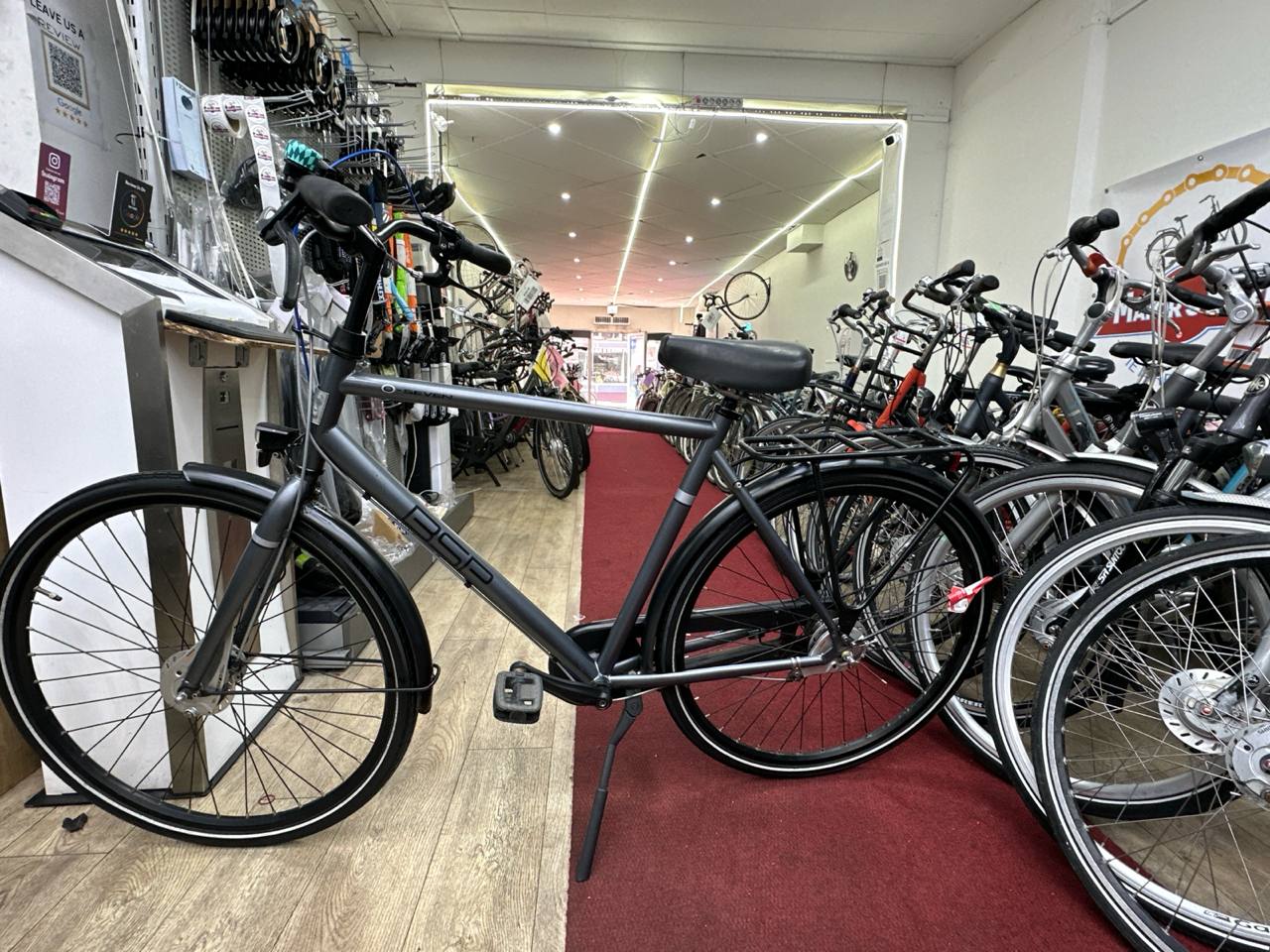 BSP Herenfiets + 1 maand garantie, 55cm, 3 speed